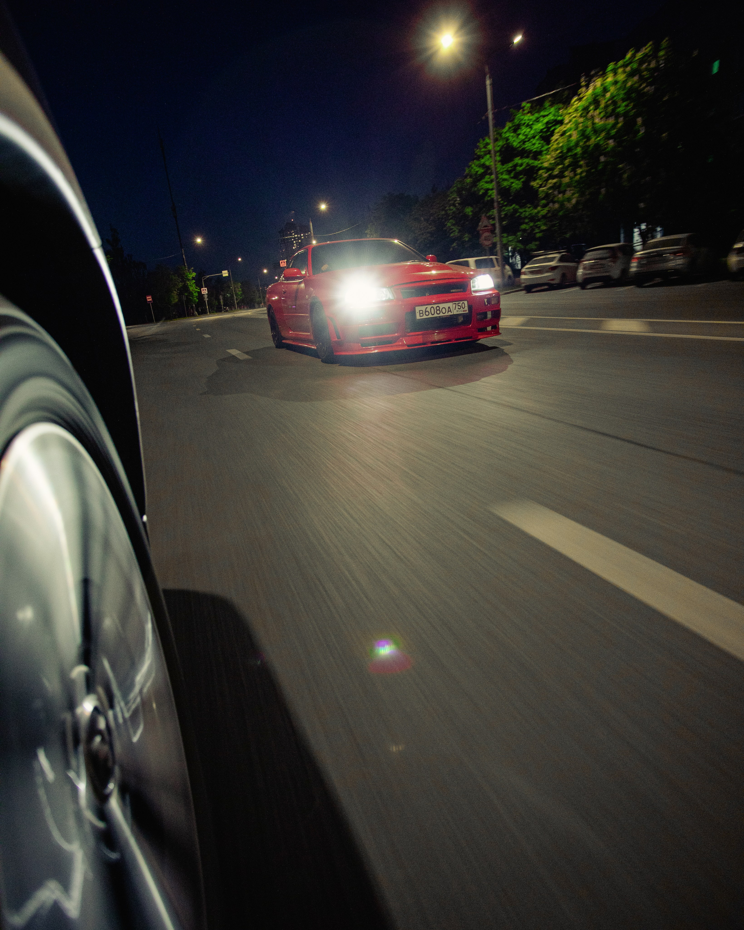 Nissan Skyline. Спортивный фотограф — Никита