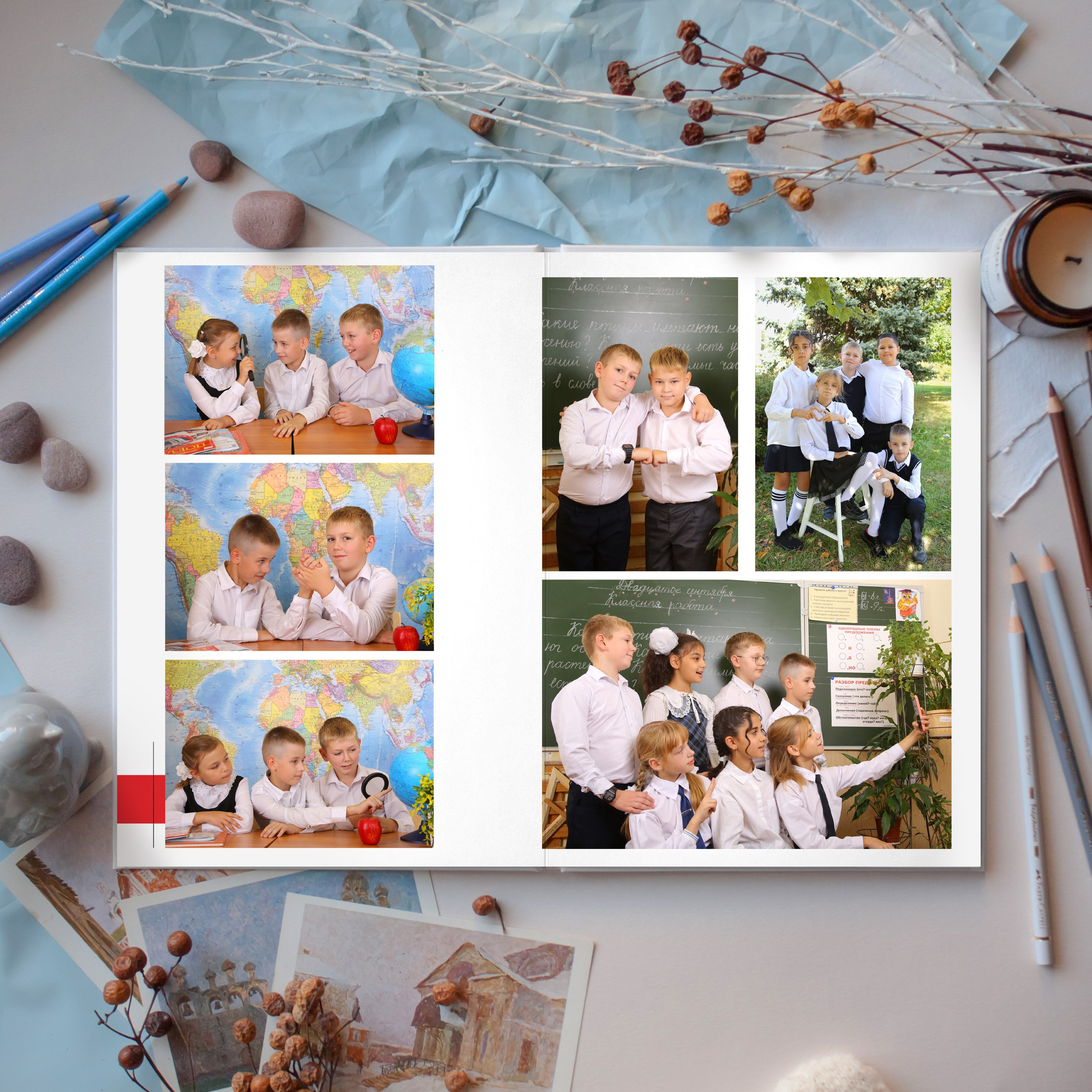 Альбомы 1-4 классы. Выпускные альбомы в Нижнем Новгороде | Фотостудия Звездочет | Никулина Наталья