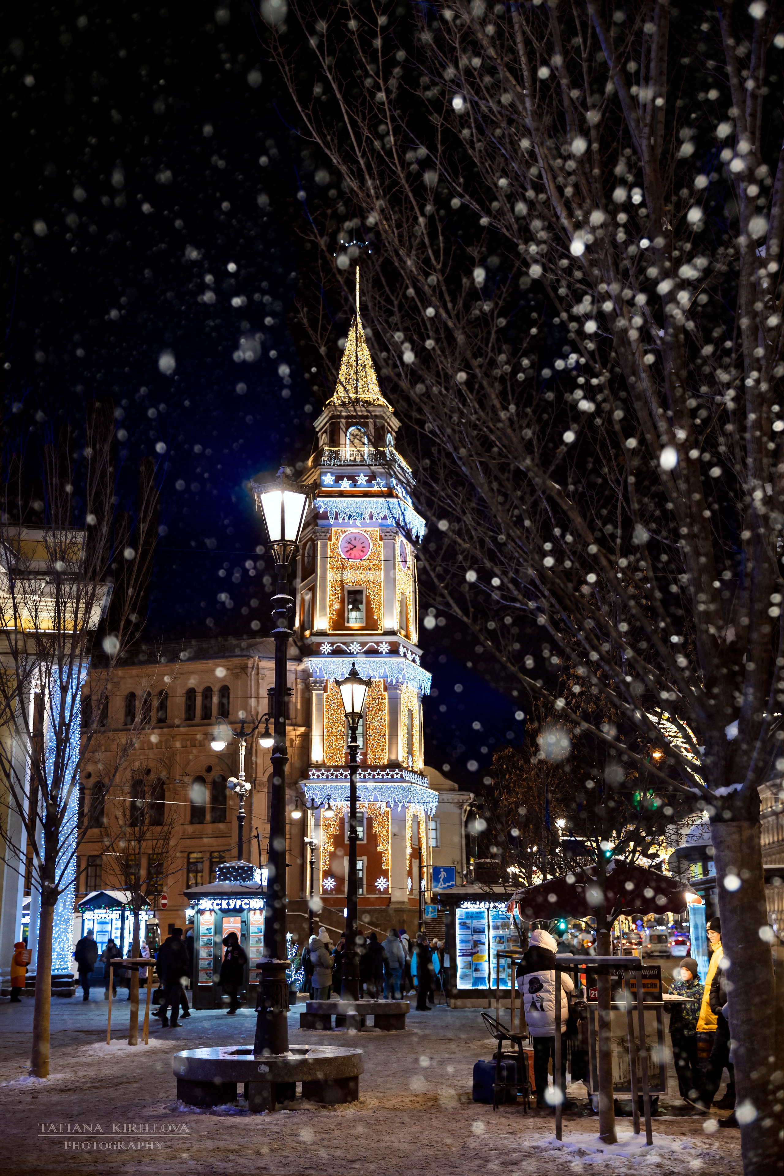 Праздничный город. Фотограф — Татьяна Кириллова, г. Санкт-Петербург