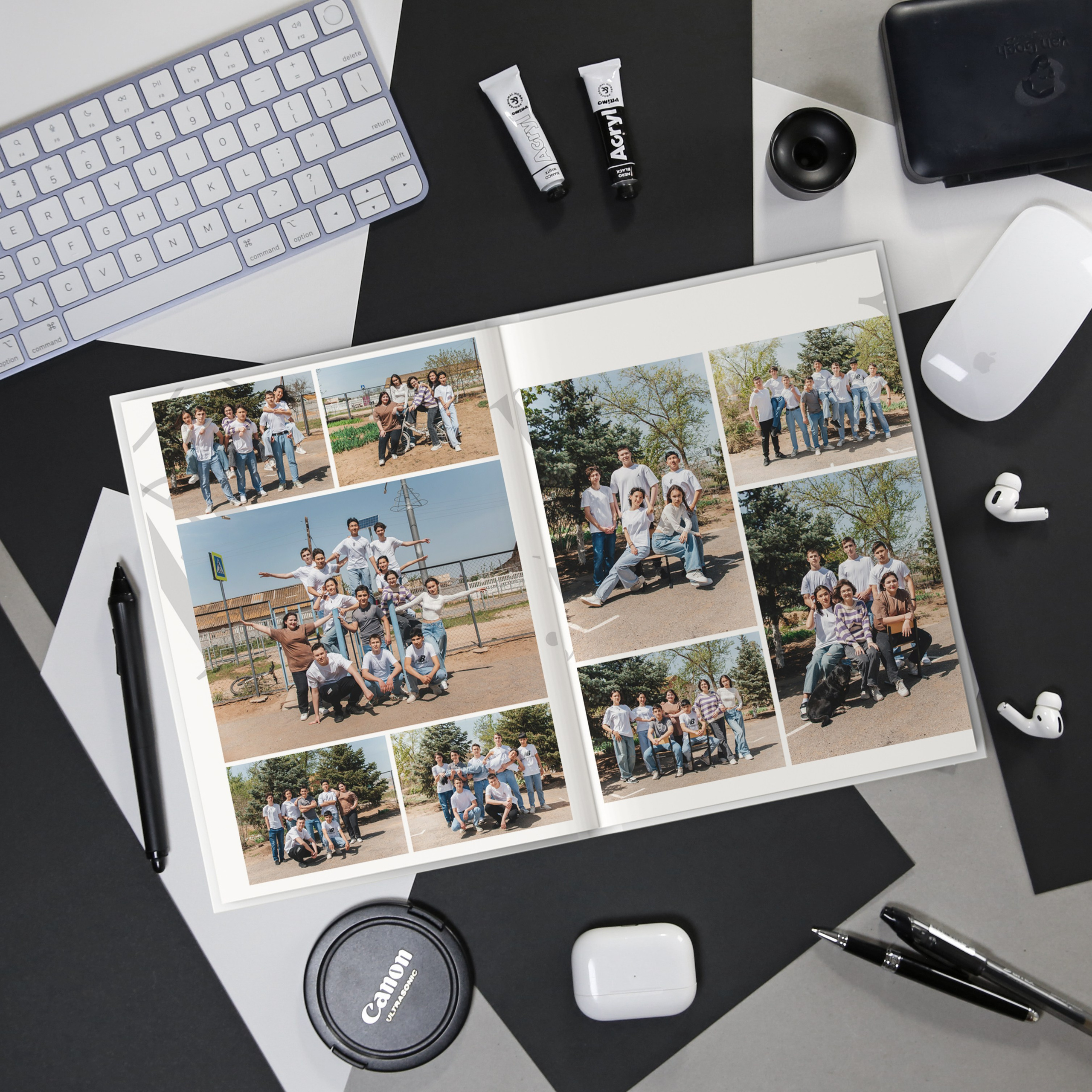 Белый. Дизайнер fotokniga_ast