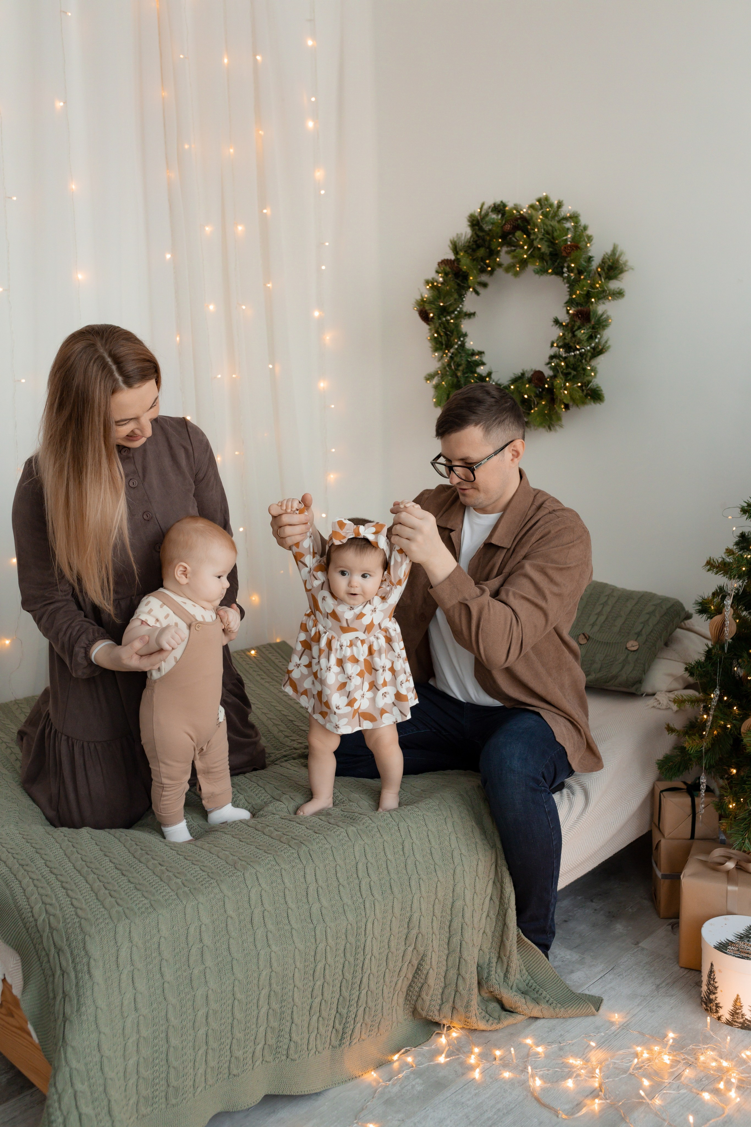 Новогодние съёмки. Интерьерная фотостудия в г. Барнаул