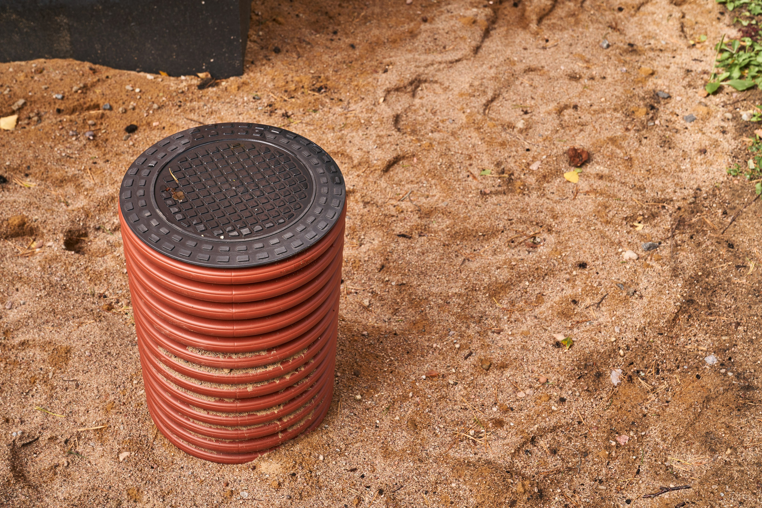 Фотосъёмка строительства дома в Комарово — архитектурный проект на стадии кирпичных работ. Сергей Горшенин — профессиональный фотограф