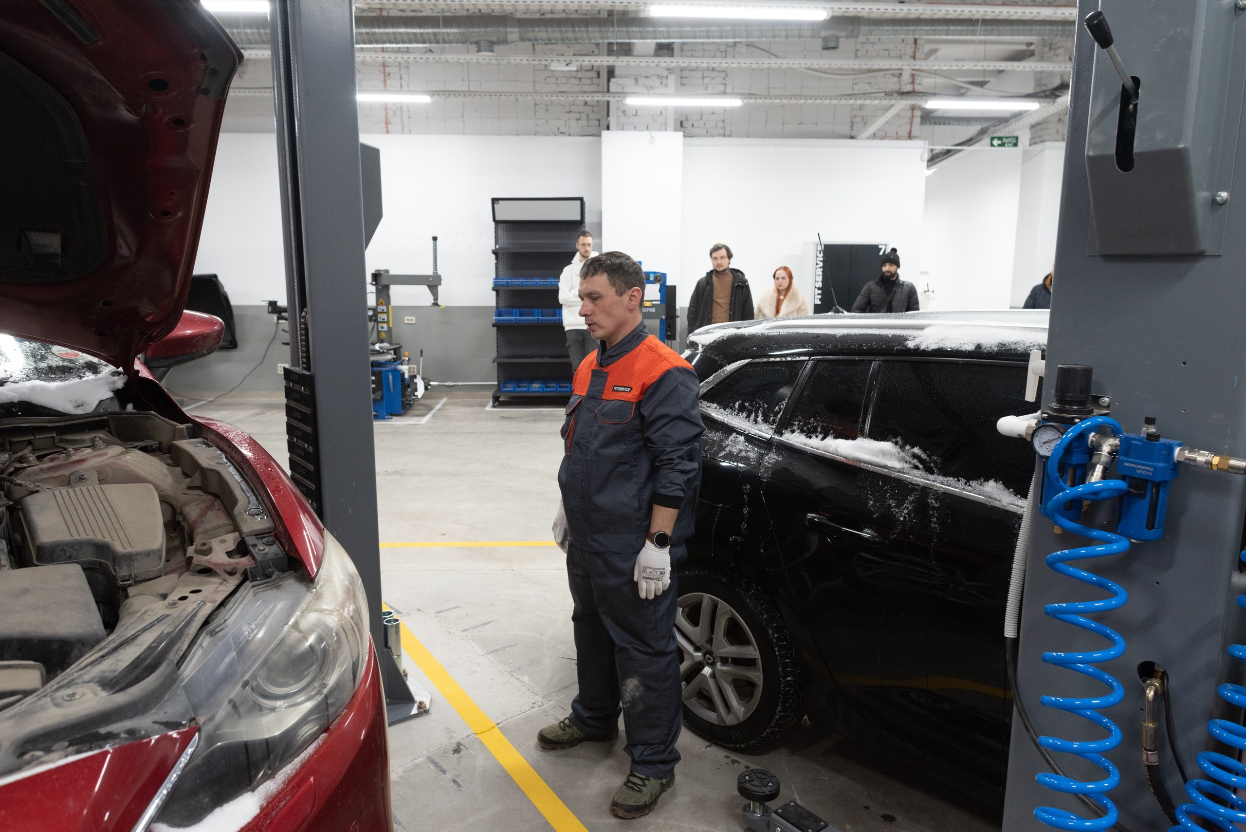 Автосервис Fit Service Открытие. Фотограф Максим Буряк