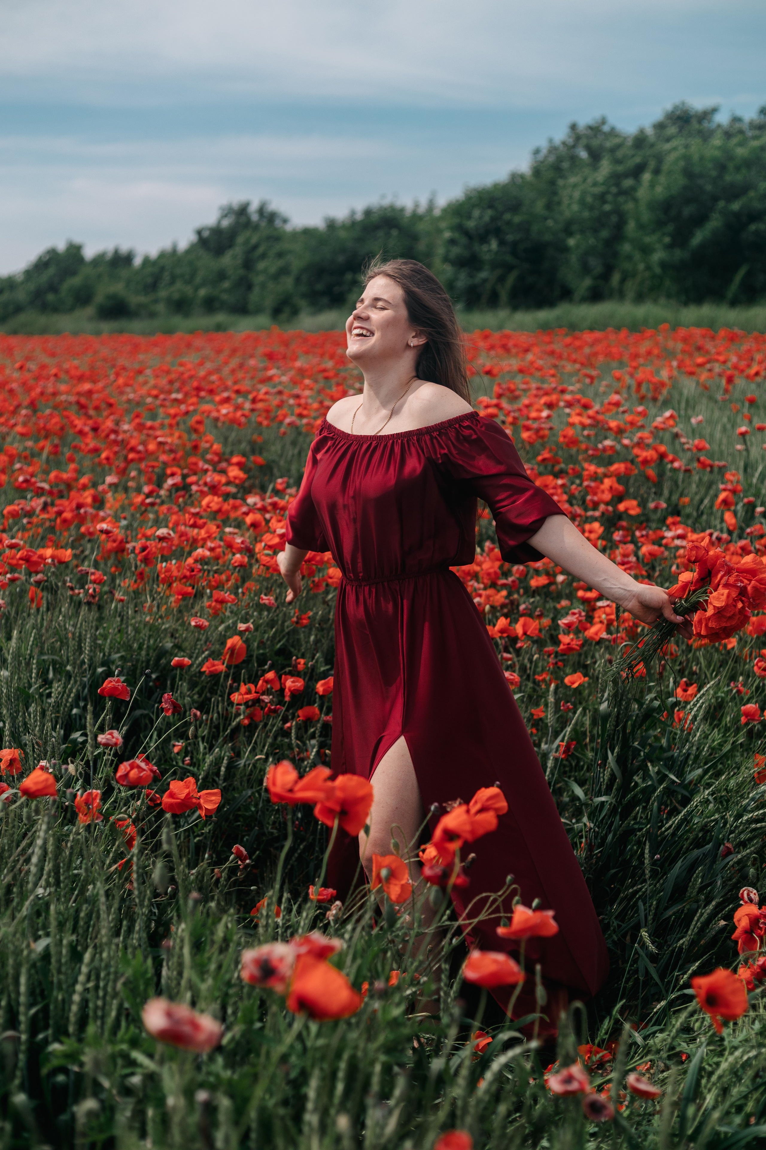 Фотосессия в маковом поле. Свадебный и семейный фотограф в Краснодарском крае Мария Данилкина