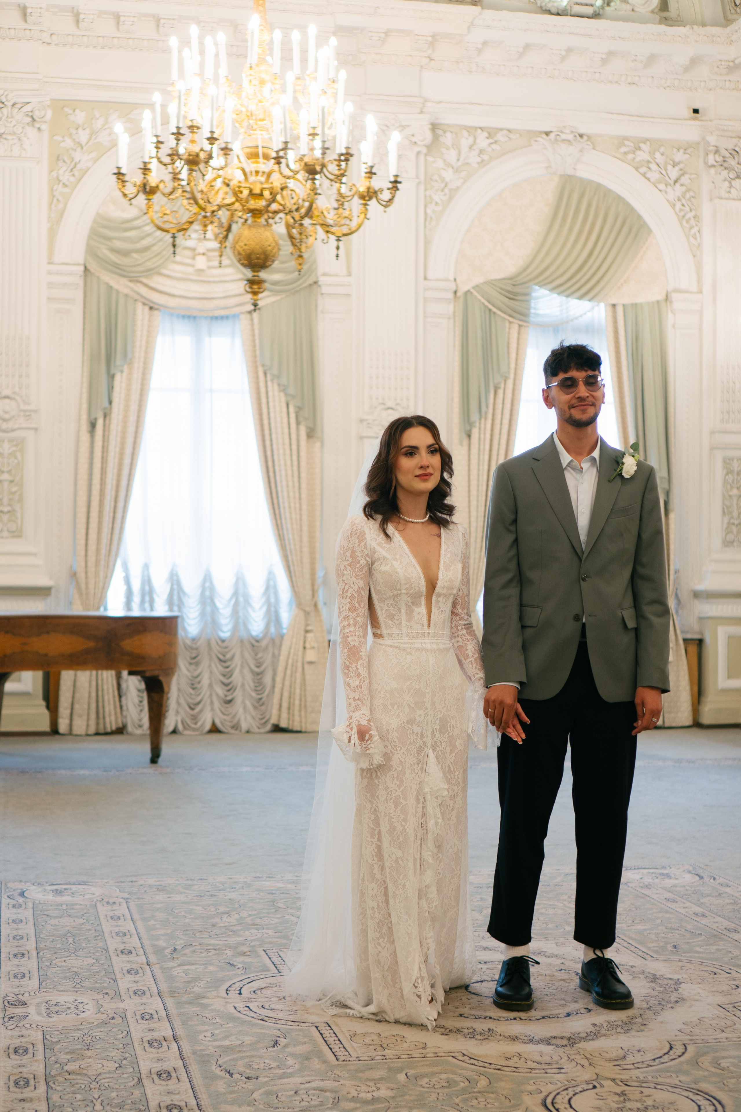 СВАДЕБНАЯ СЬЕМКА В ПЕРВОМ ДВОРЦЕ БРАКОСОЧЕТАНИЯ. Профессиональный фотограф, Санкт-Петербург — Виктория Богомолова