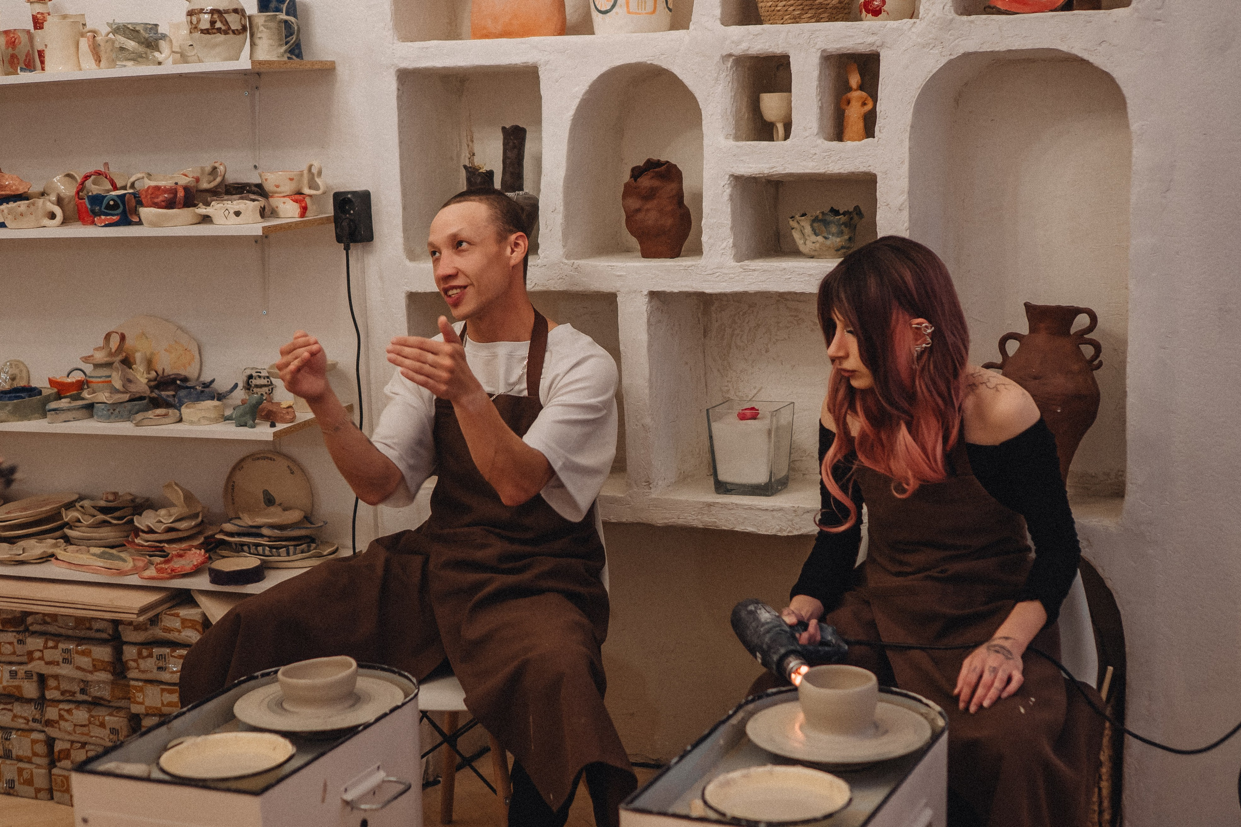 СВИДАНИЕ В ГОНЧАРНОЙ МАСТЕРСКОЙ. Профессиональный фотограф, Санкт-Петербург — Виктория Богомолова