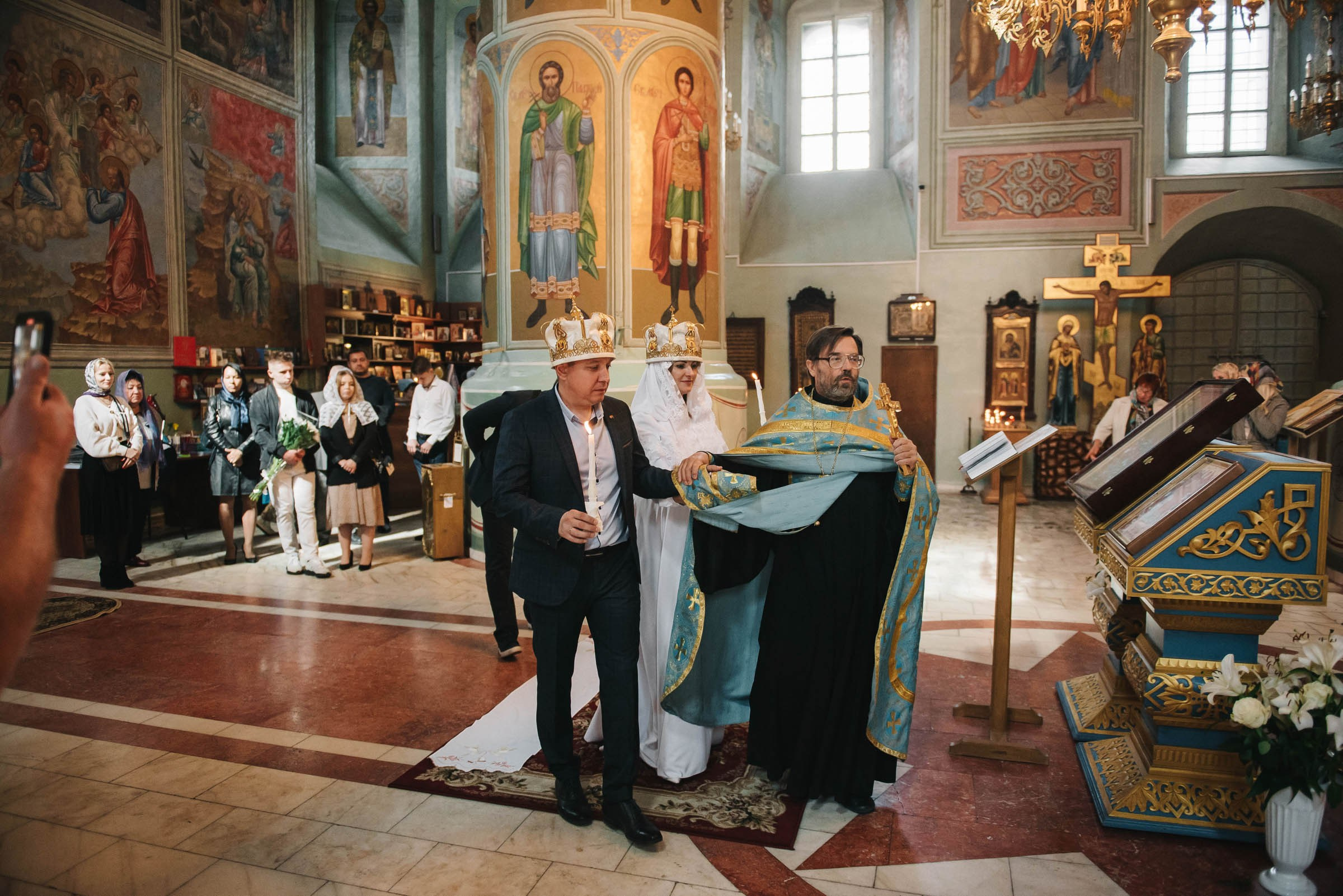 Венчание. Семейный и свадебный фотограф Алёна Морозова Коломна