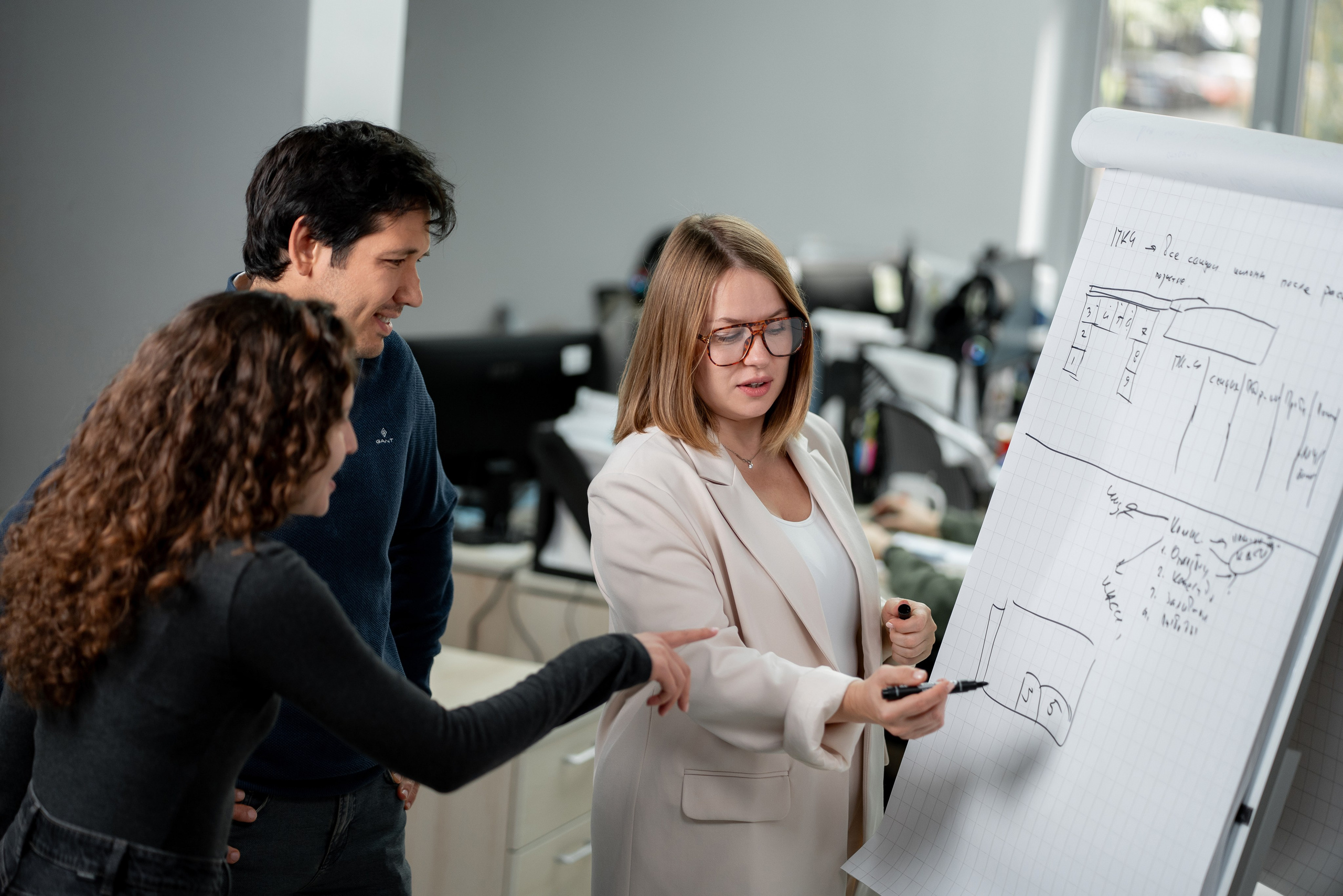 Постановочная портретная фотосъемка. Продакшн для девелопмента и реального сектора