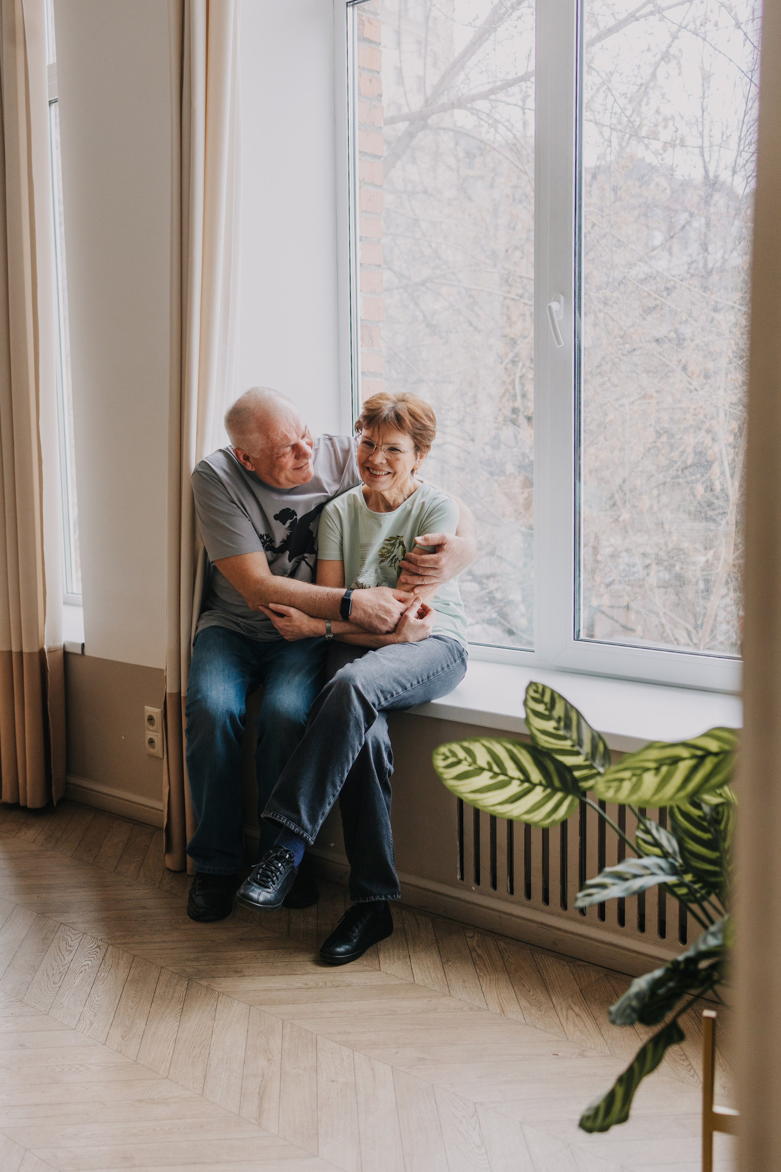 Большая семья. Домашняя фотосессия