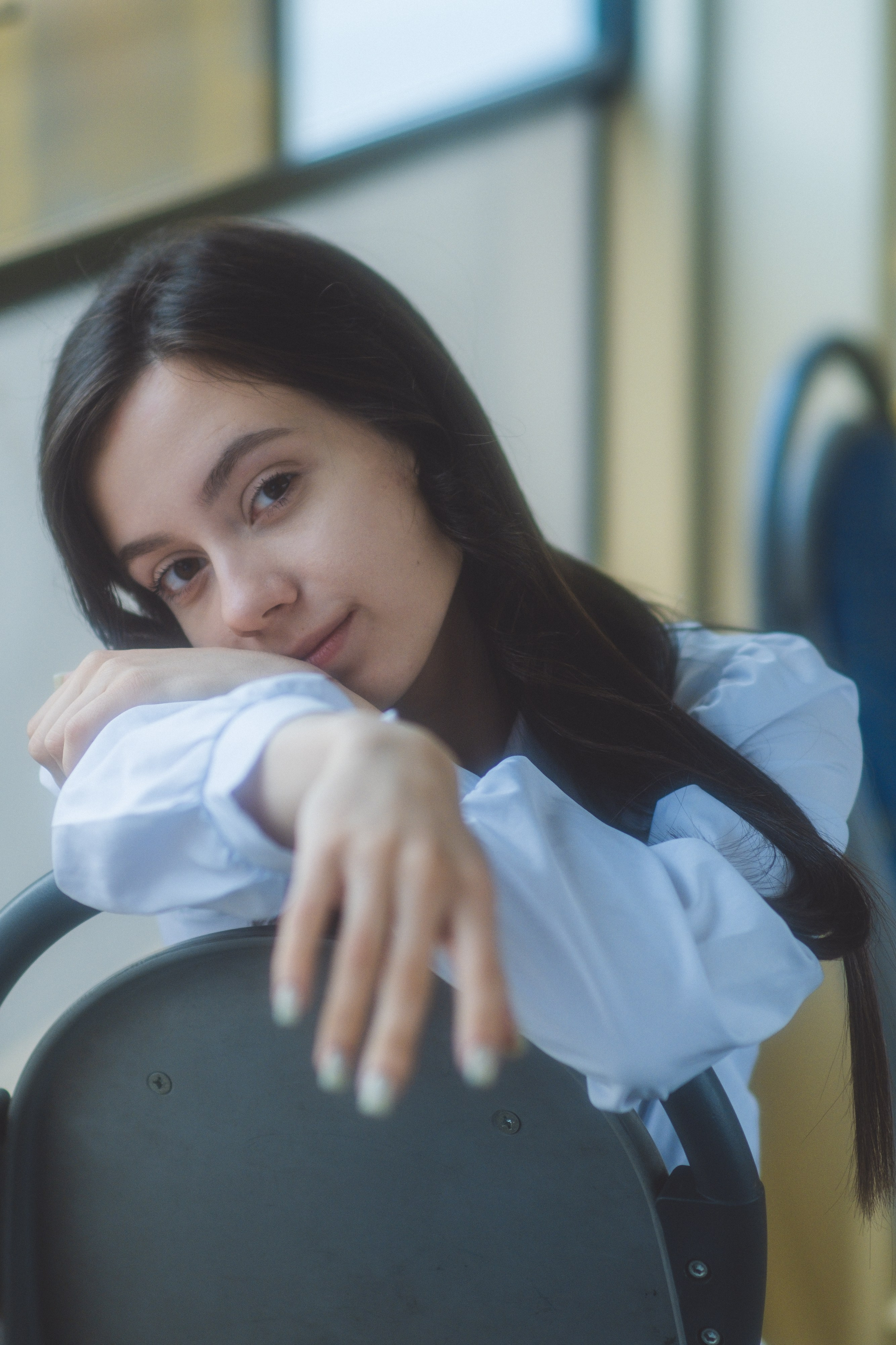 Карина. На трамвае по городу. Дмитрий Пропадалин, Нейрофотография