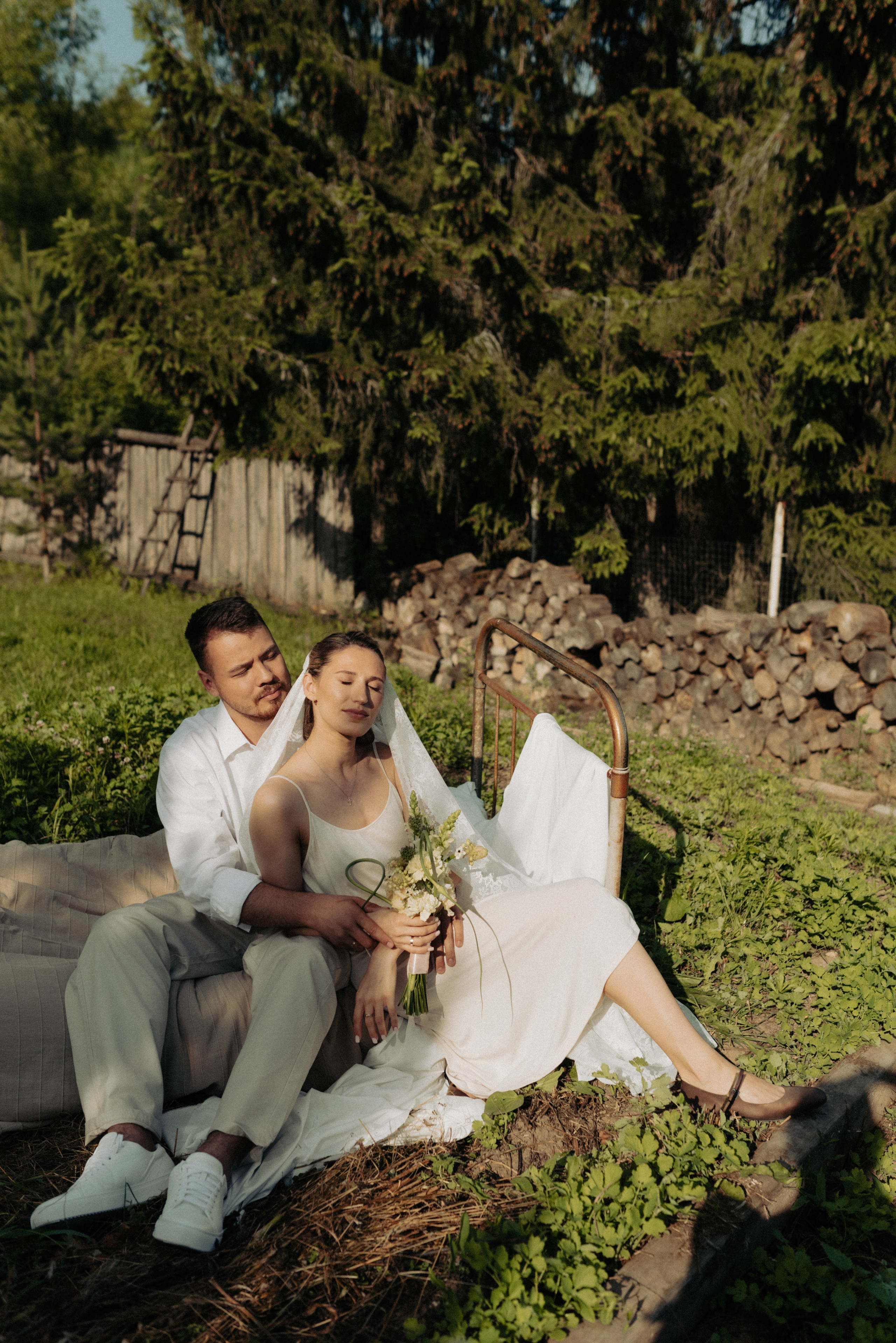 Свадьба на даче. Свадебный фотограф Анастасия Бударина