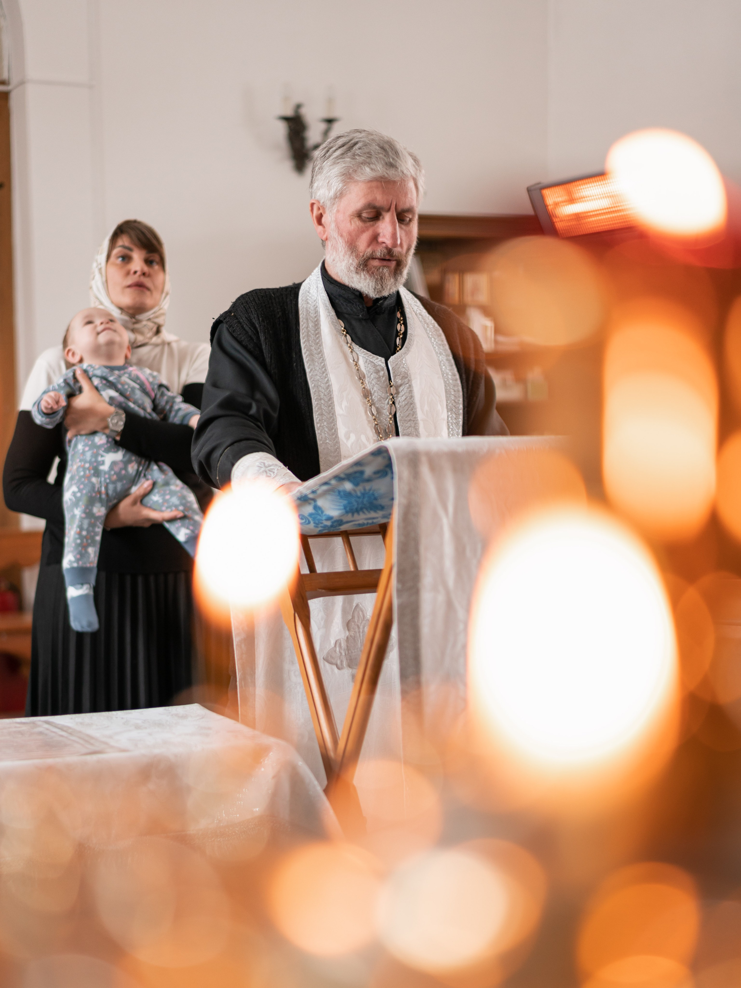 Крещение 16.03.24. Фотограф Москва