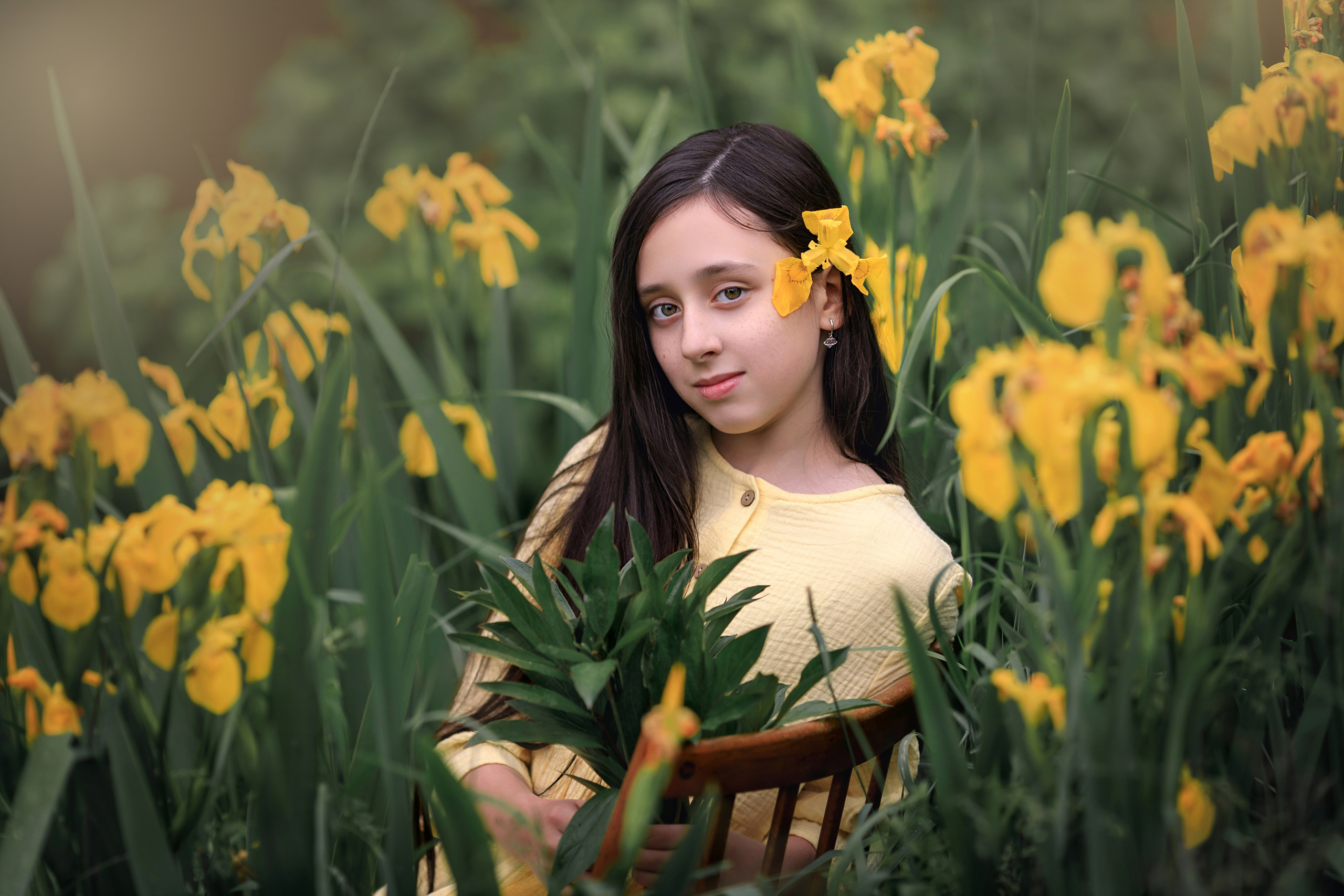 Фотосессии в цветущих садах и в полях цветов. Фотограф в Москве