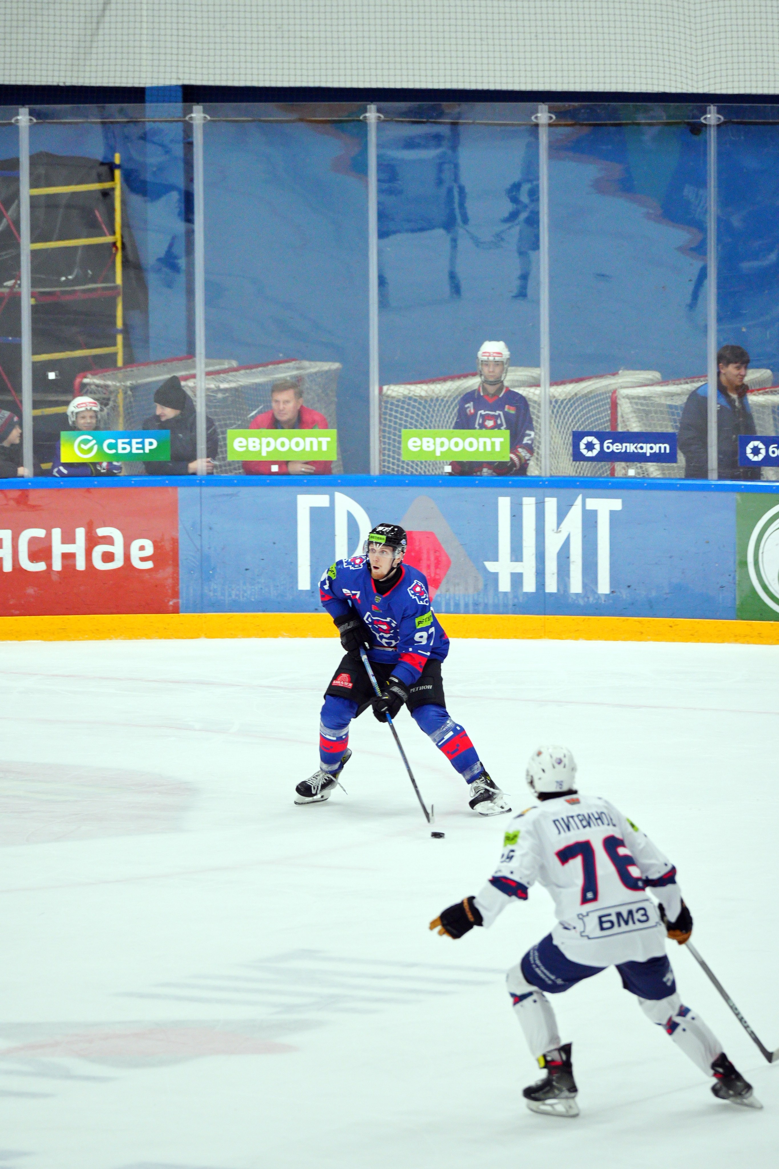 Хоккей: Брест — Металлург. EVG PROHOROV