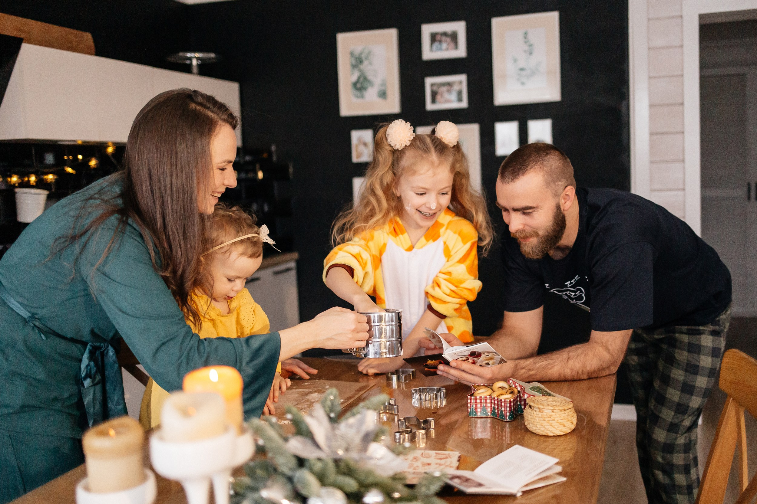 Новогодняя семейная история. Валентина Ливенцева семейный фотограф
