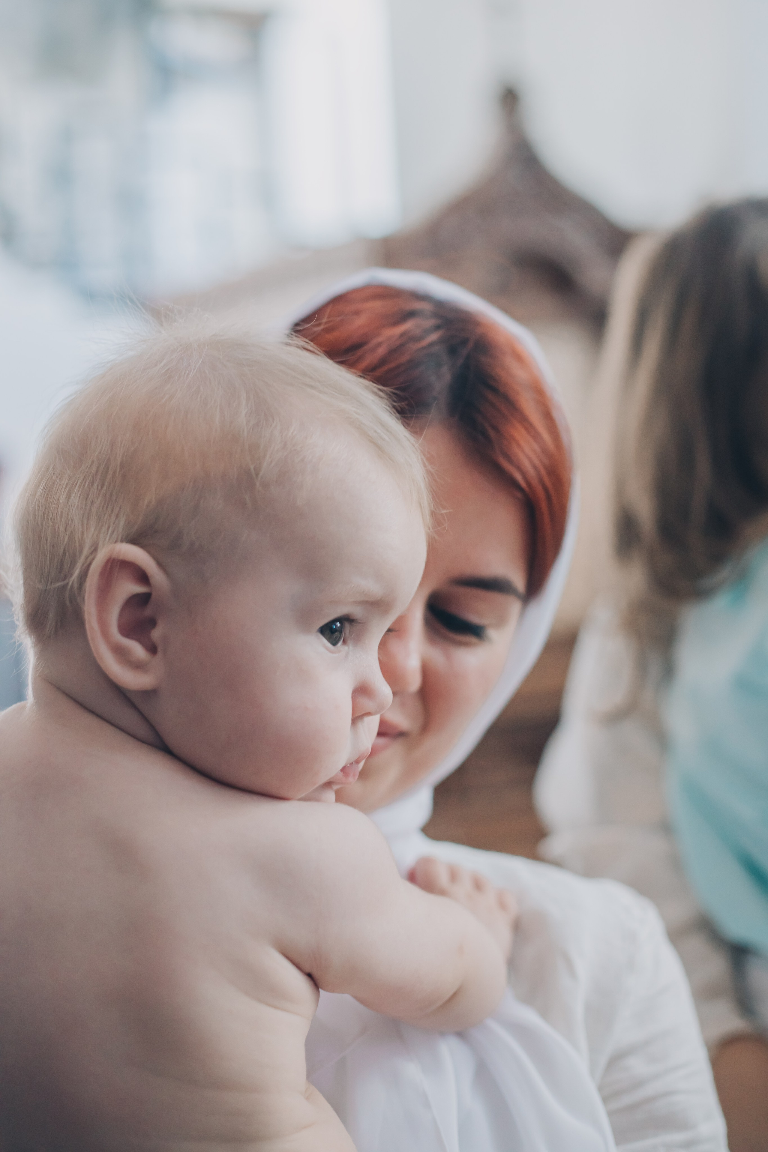 Съемка таинства крещения в Новопокровской. Свадебный и семейный фотограф в Краснодарском крае Мария Данилкина