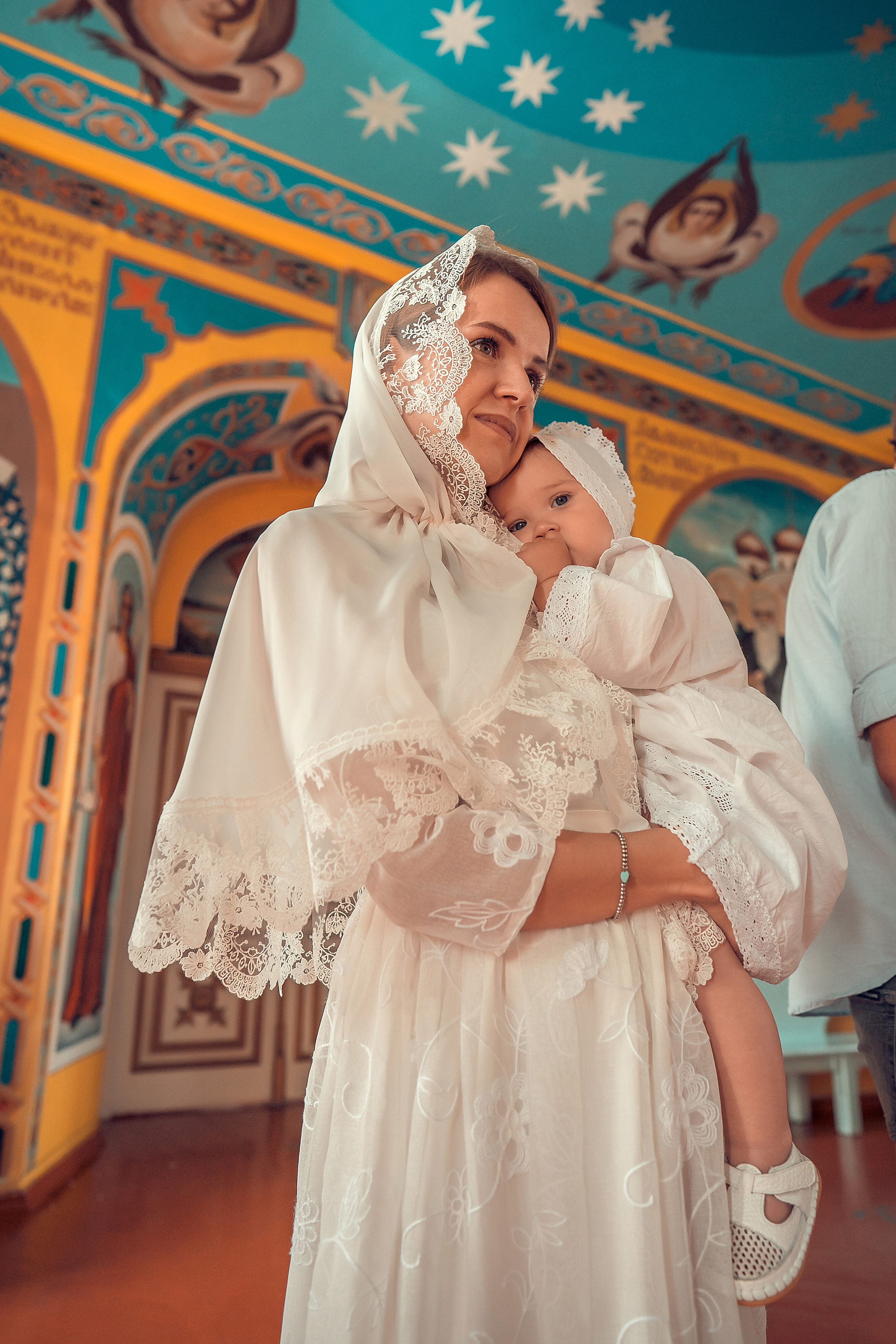 Крещение Кристины, Благовещенский Собор. Фотограф на Крещение и Венчание в Красноярске Рамазанова Юлия