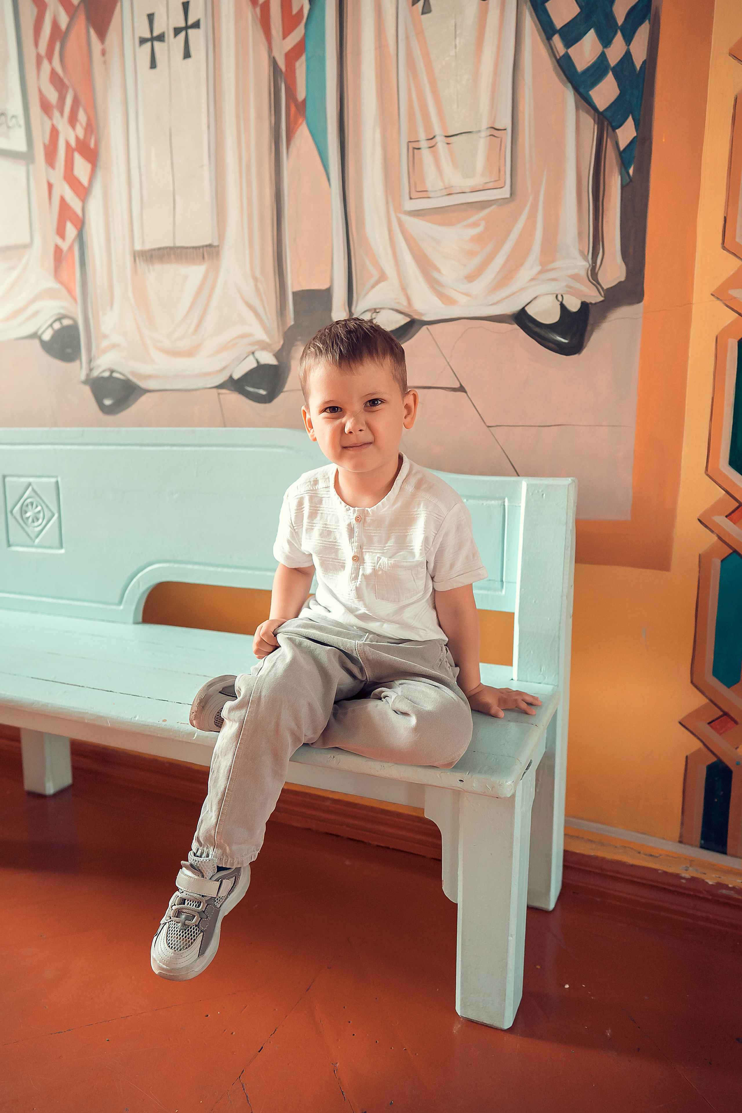 Крещение Кристины, Благовещенский Собор. Фотограф на Крещение и Венчание в Красноярске Рамазанова Юлия