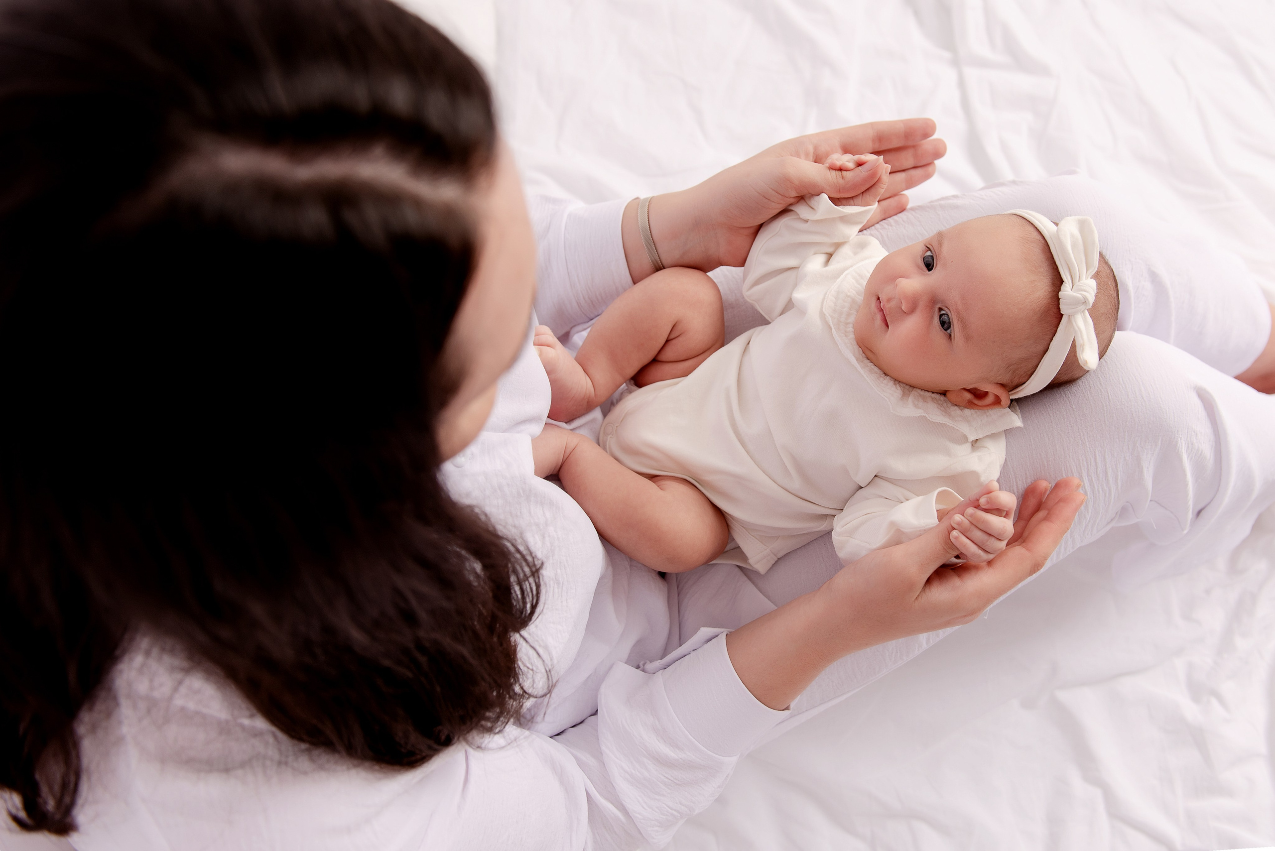 Майя 1,5 месяца. Детский фотограф в Долгопрудном и Москве