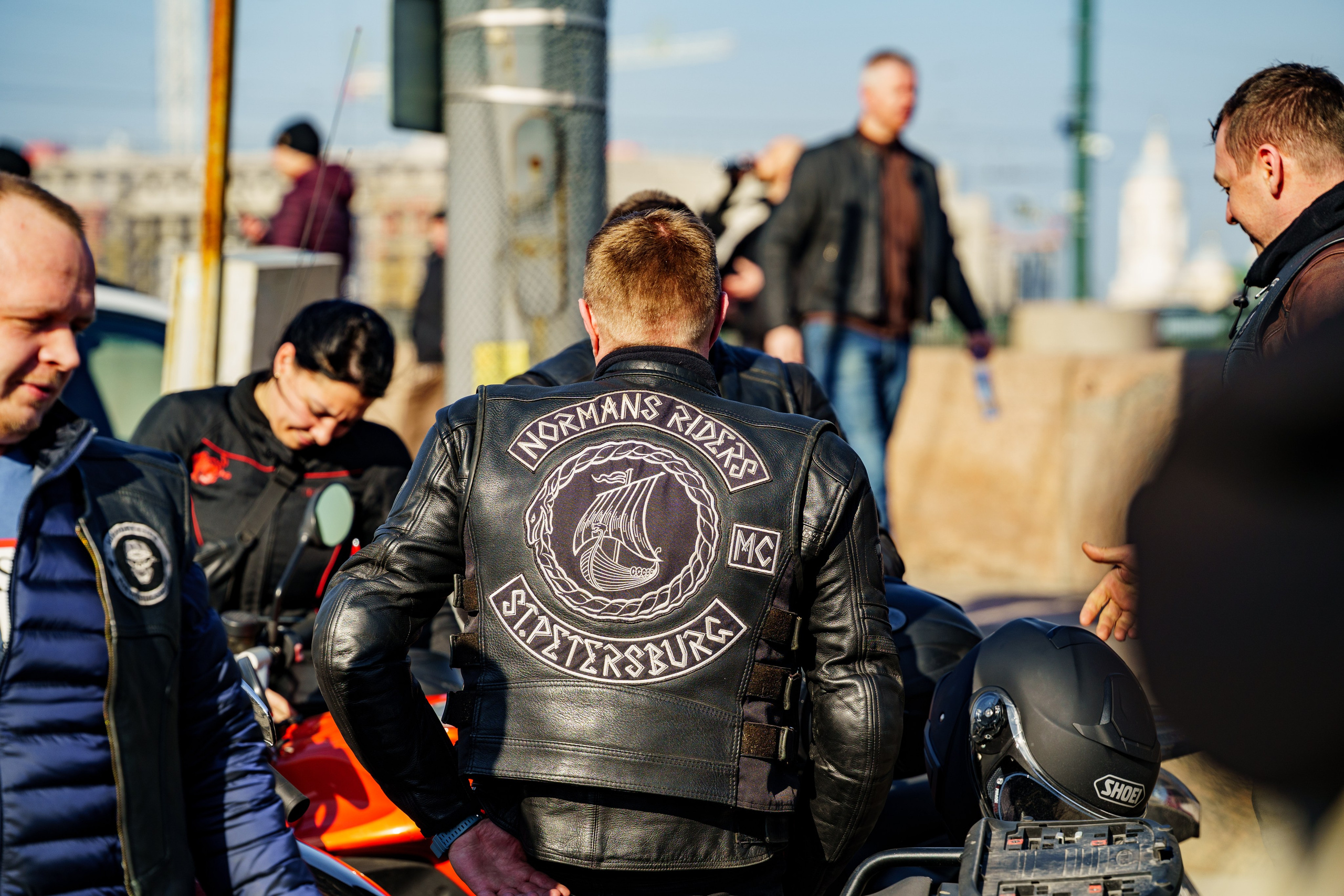 Прохват мотоклуба Norman Riders ч.1. Концертный и репортажный фотограф в Санкт-Петербурге Слава Пахомов