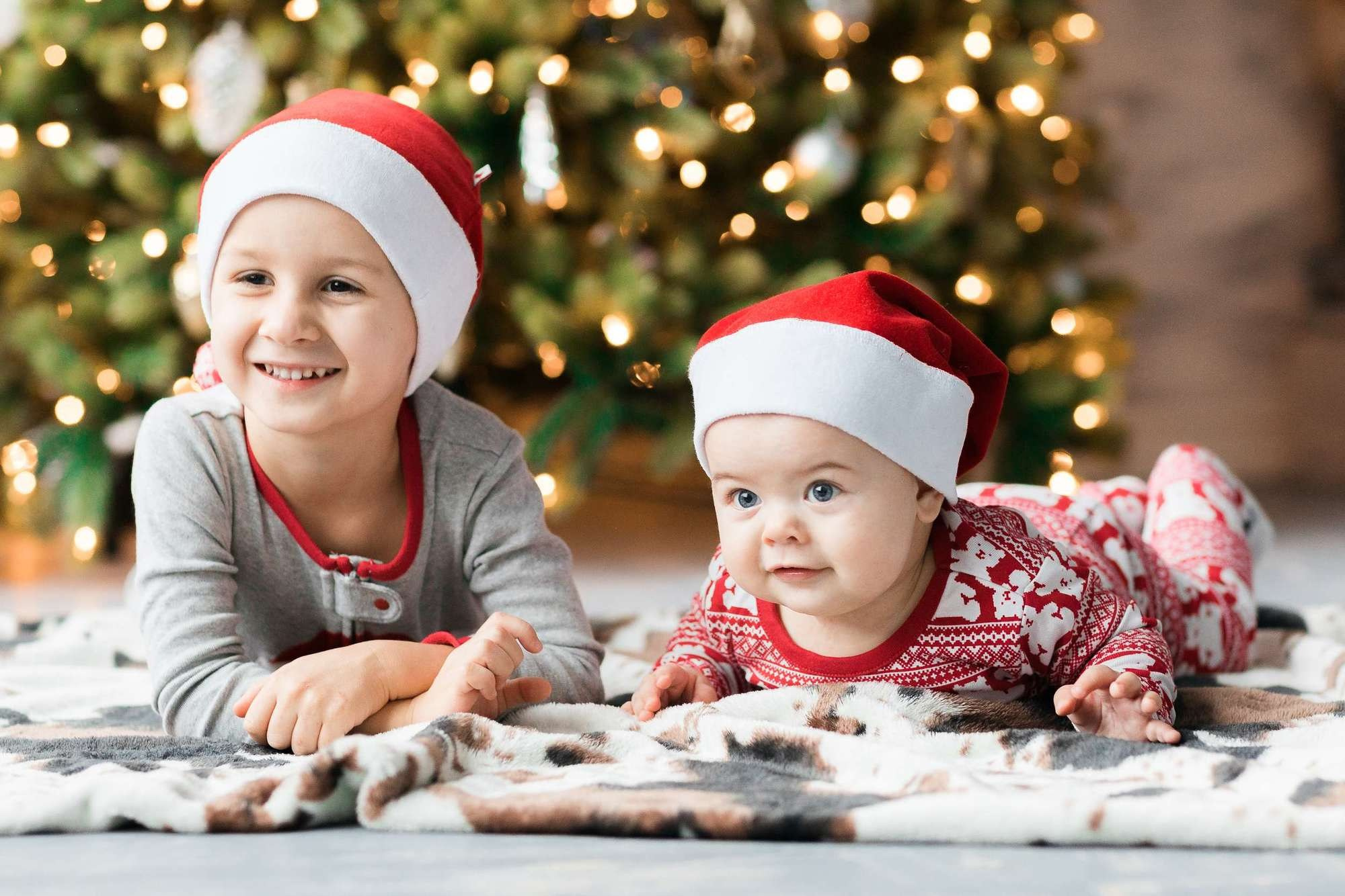 Новогодняя семейняя фотосессия семьи Юлии