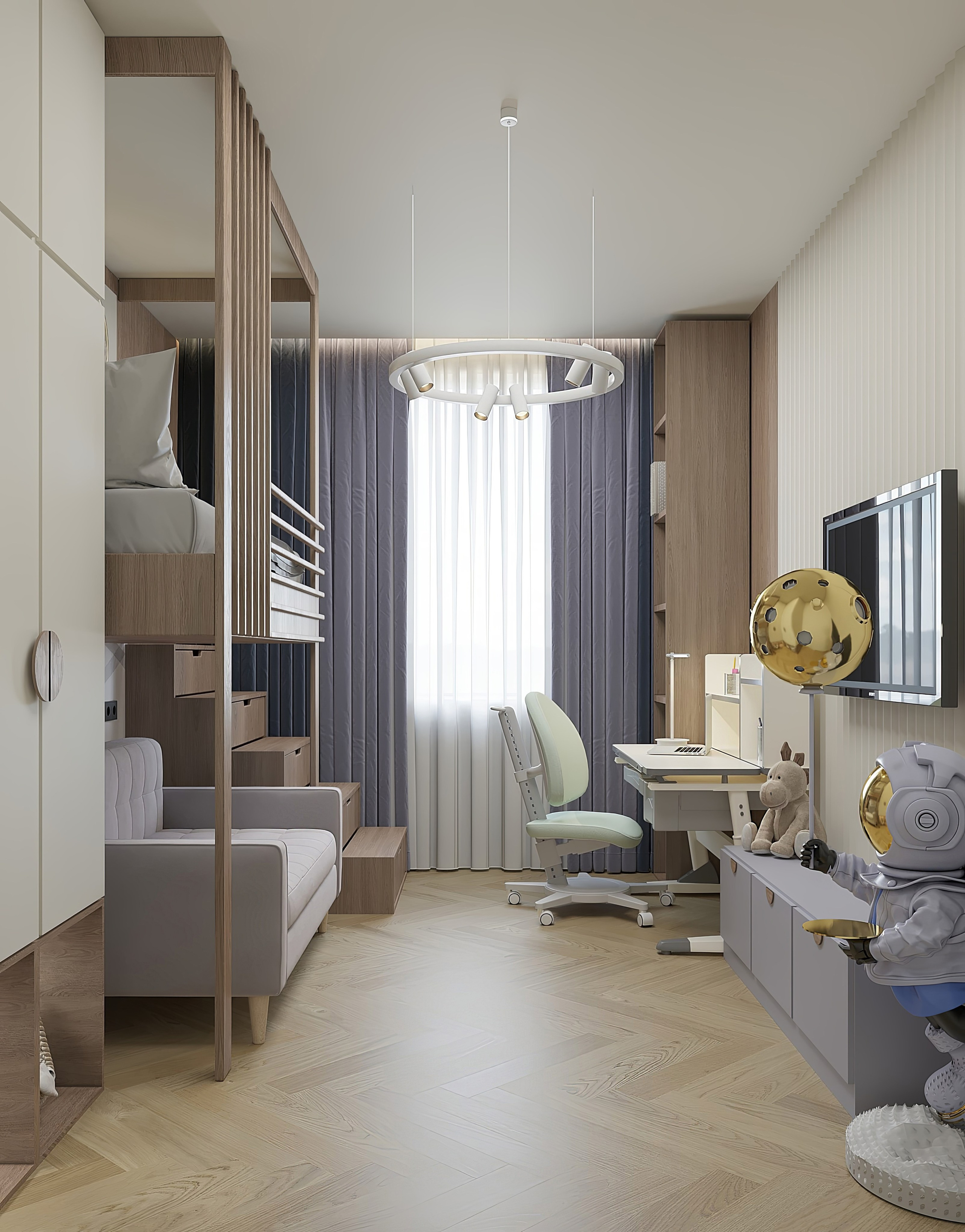 ДП Лесной городок. Дизайнер интерьера Марина Брынковян