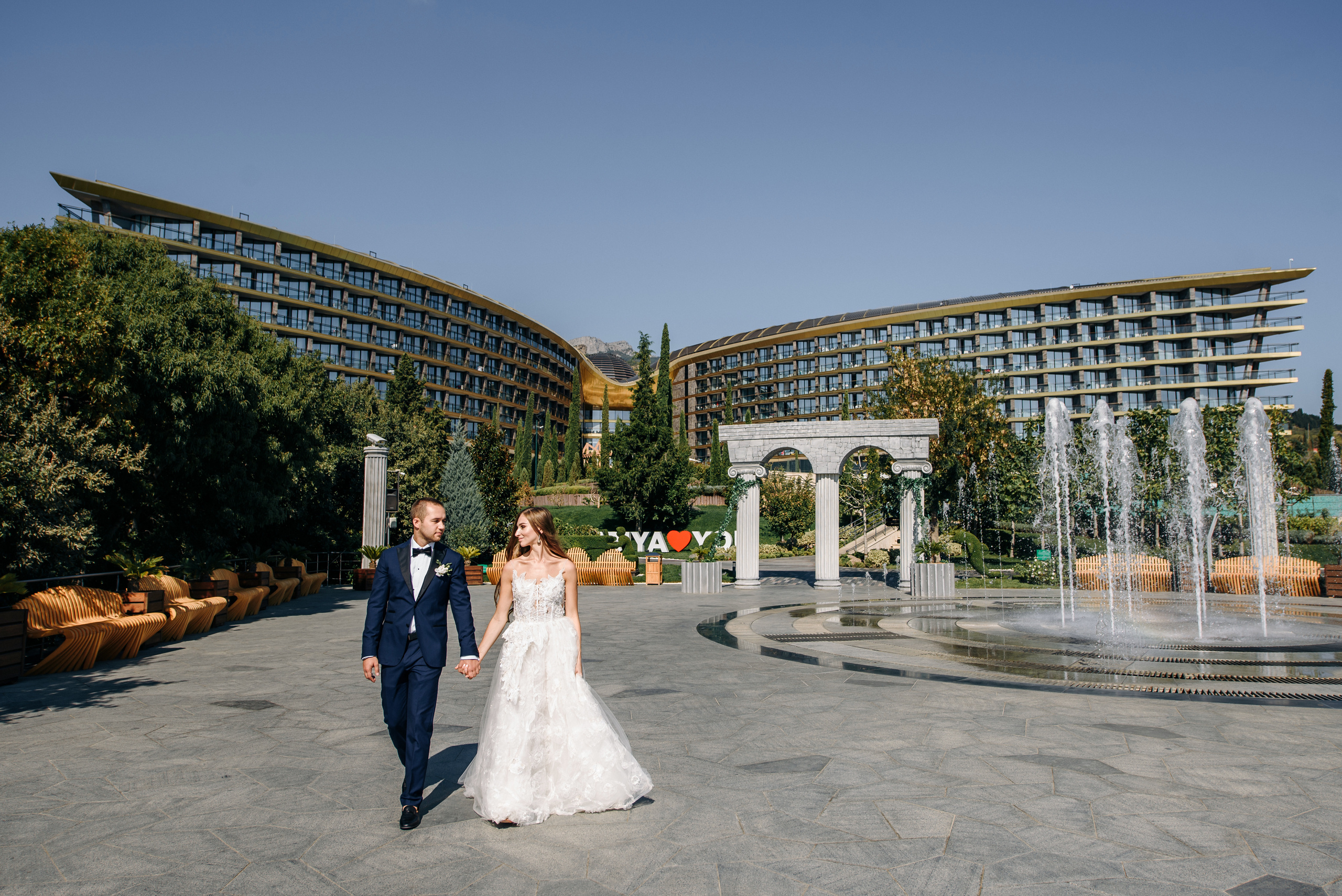 Nikita & Diana (Mriya Resort & Spa). Свадебный фотограф  Краснодар