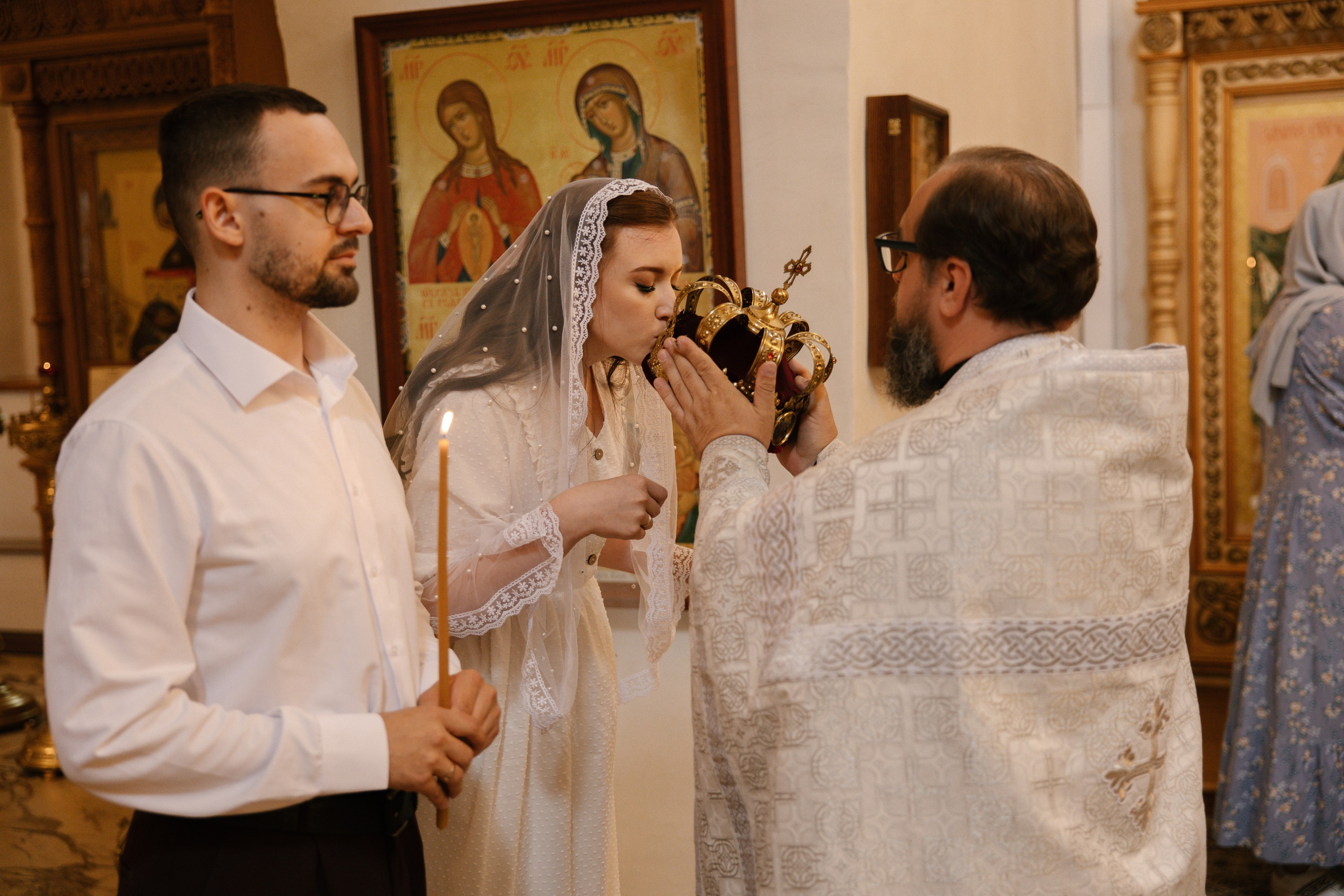 Таинство венчания Сергея и Дарьи. Фотограф Сотникова Вероника
