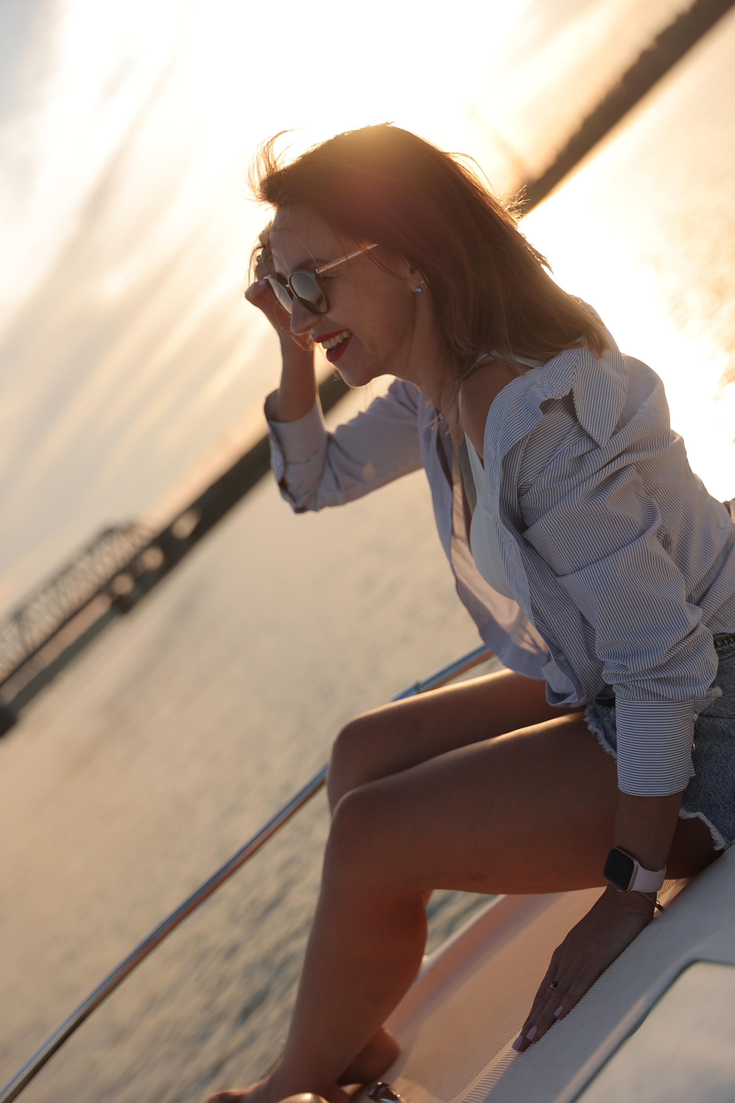 Прогулка на катере август 2024. Фотограф Алина Ионычева в Новосибирске