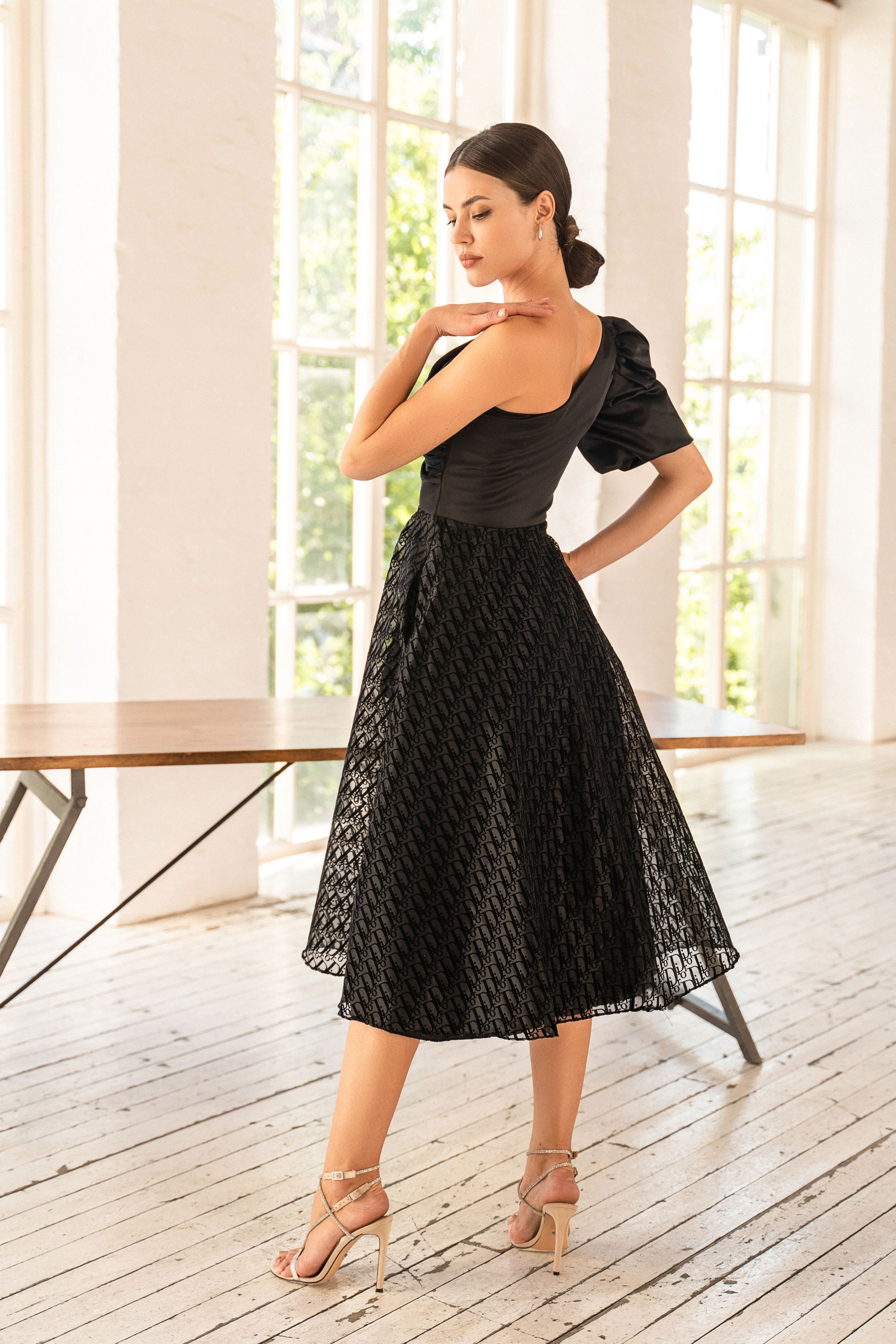 Съемка вечерних платьев DIAFANO с Ксенией. Свадебный и портретный фотограф Клипа Максим