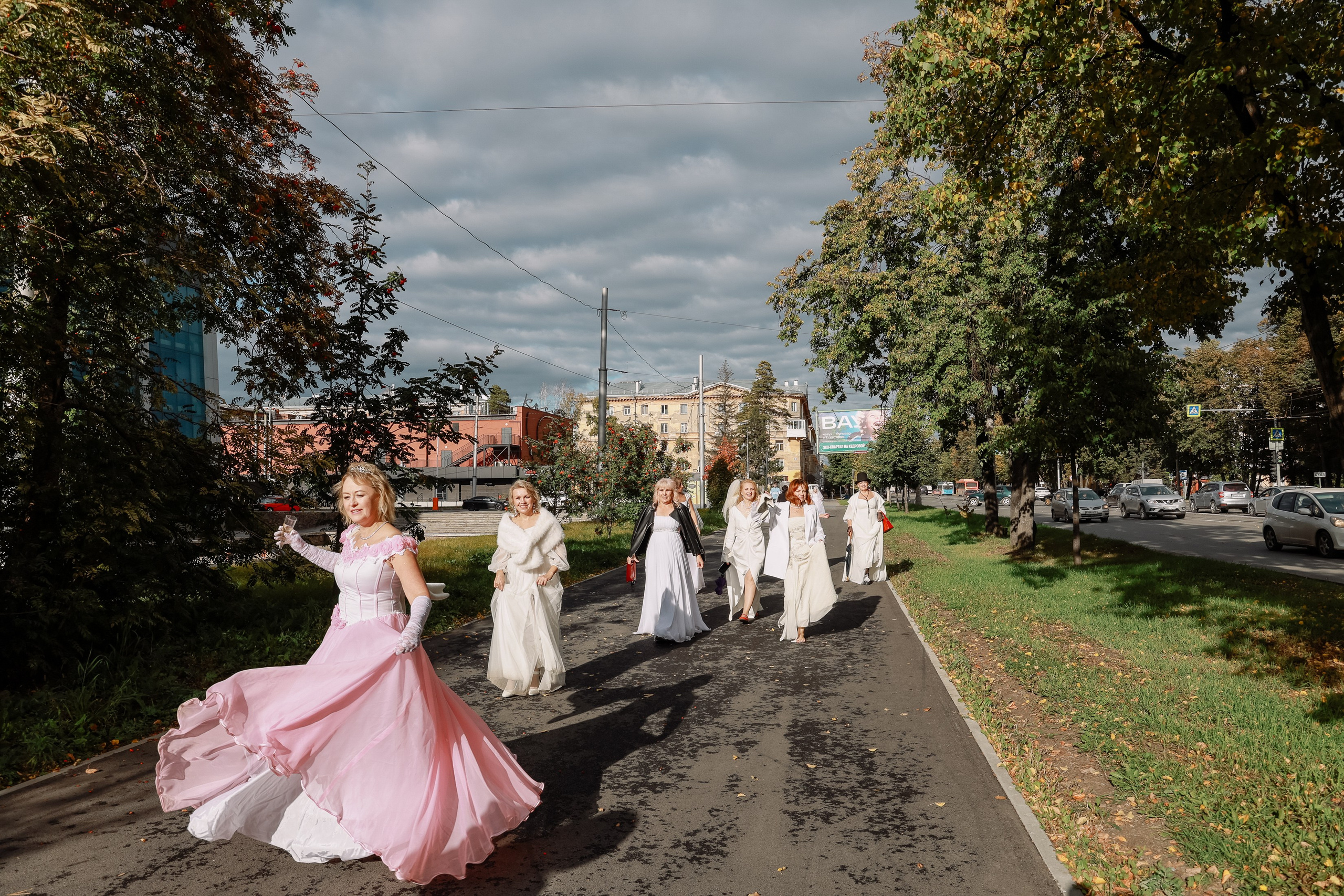 Парад невест. Фотограф Юлия Мальцева
