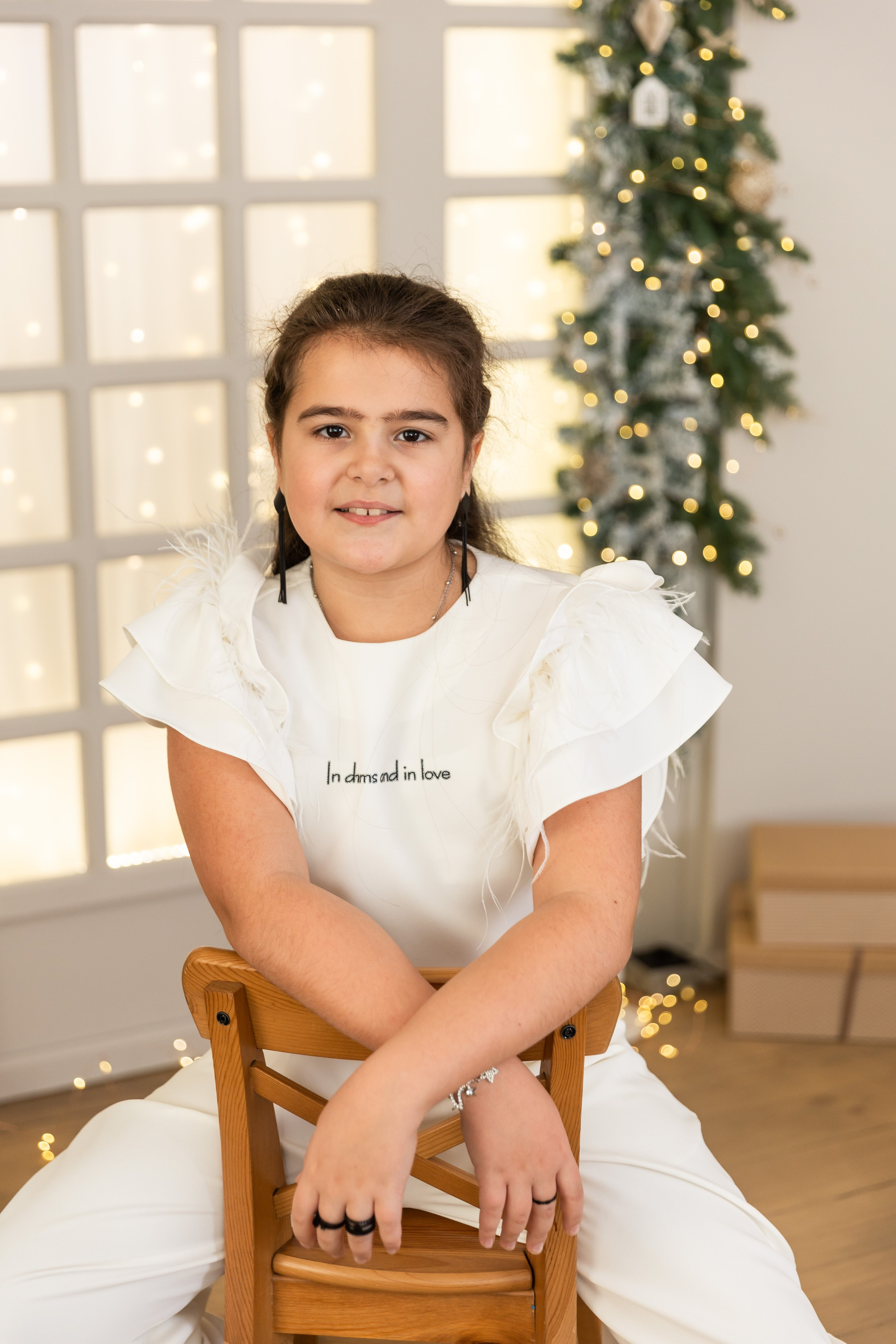 Новогодняя фотосессия в студии 4 класс. Семейный, детский, школьный фотограф в Благовещенске Яна Белоусова