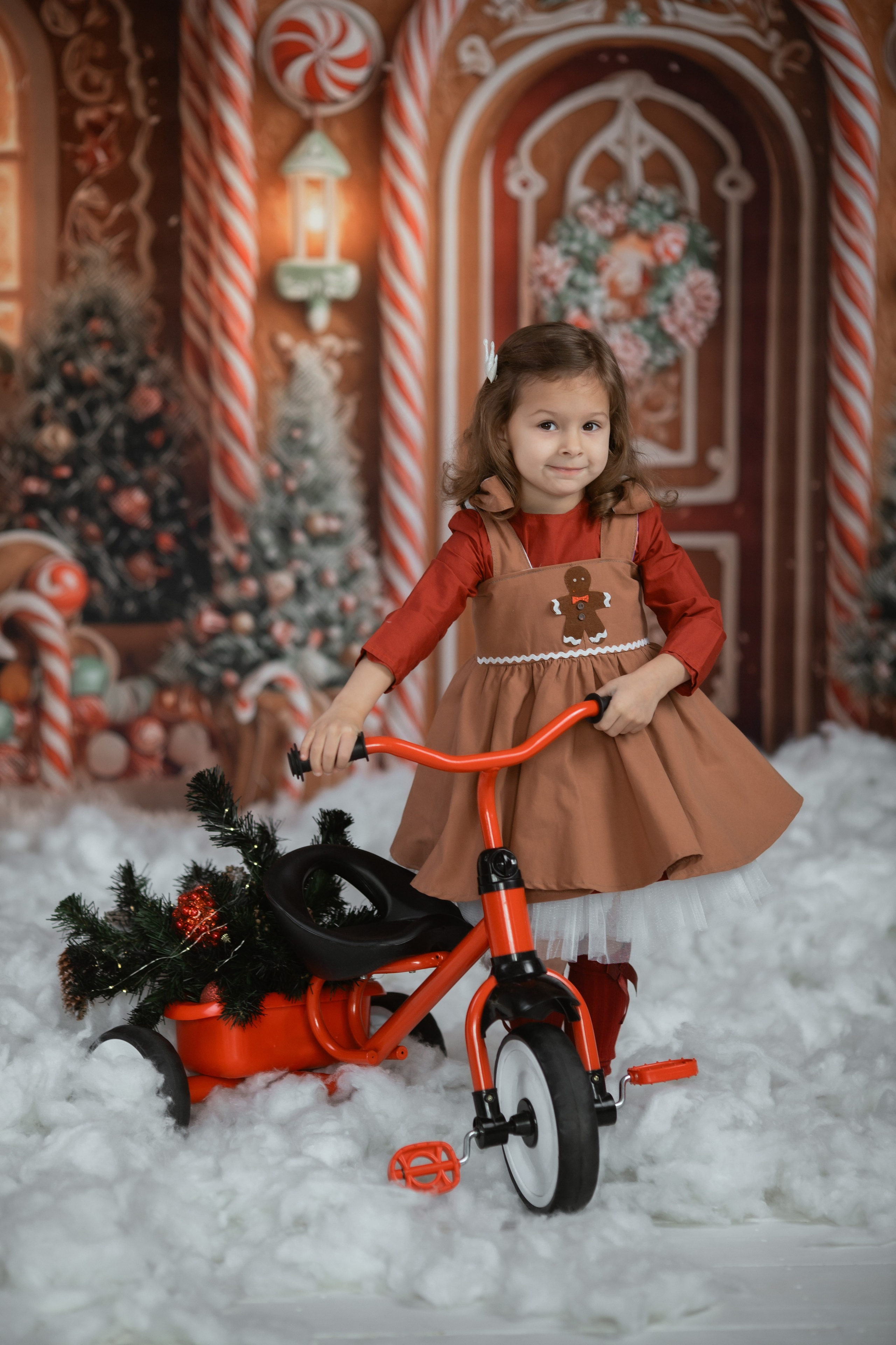 Детский фотопроект «Пряничный домик». Фотостудия Фонарь