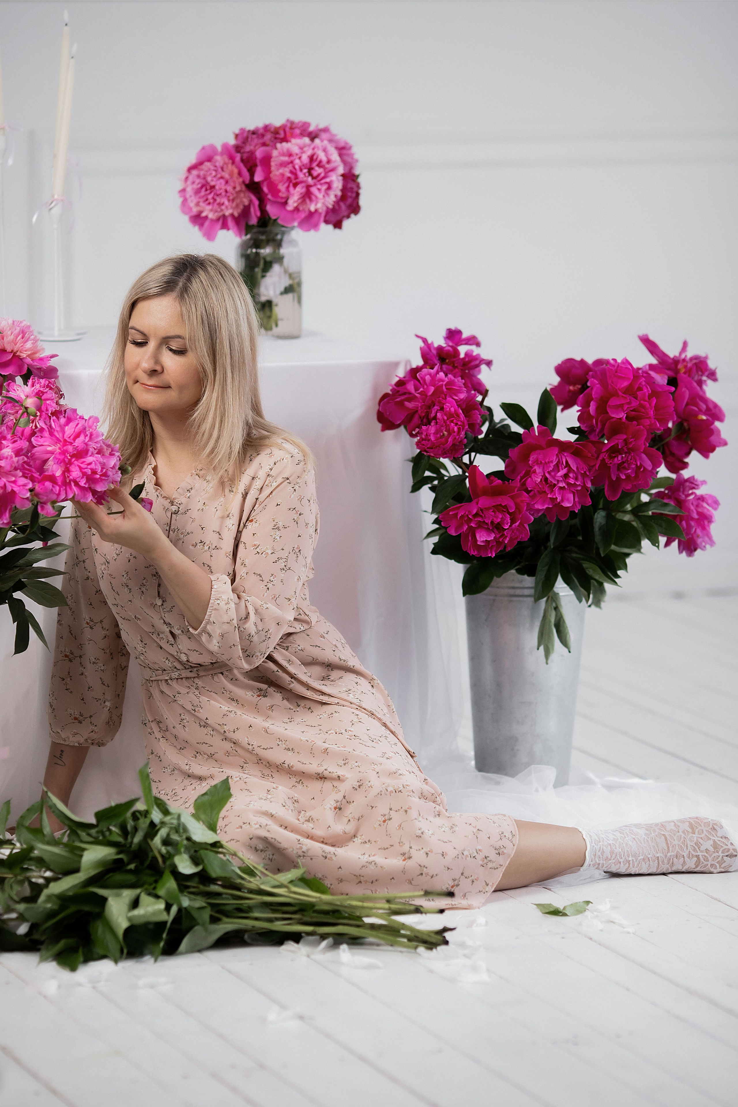 Пионы. Фотостудия Фонарь