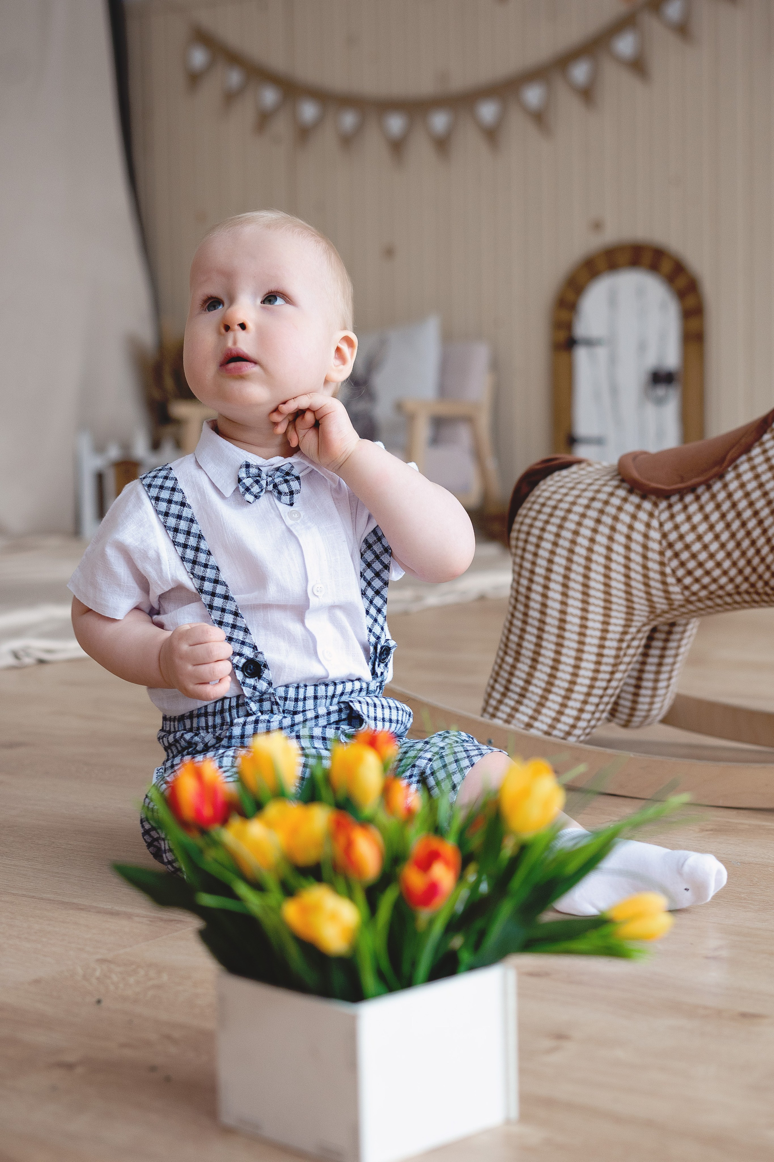 Семейная фотосессия в студии «Панда» (Коммунарка). Семейный и детский фотограф в Москве Екатерина Офицерова