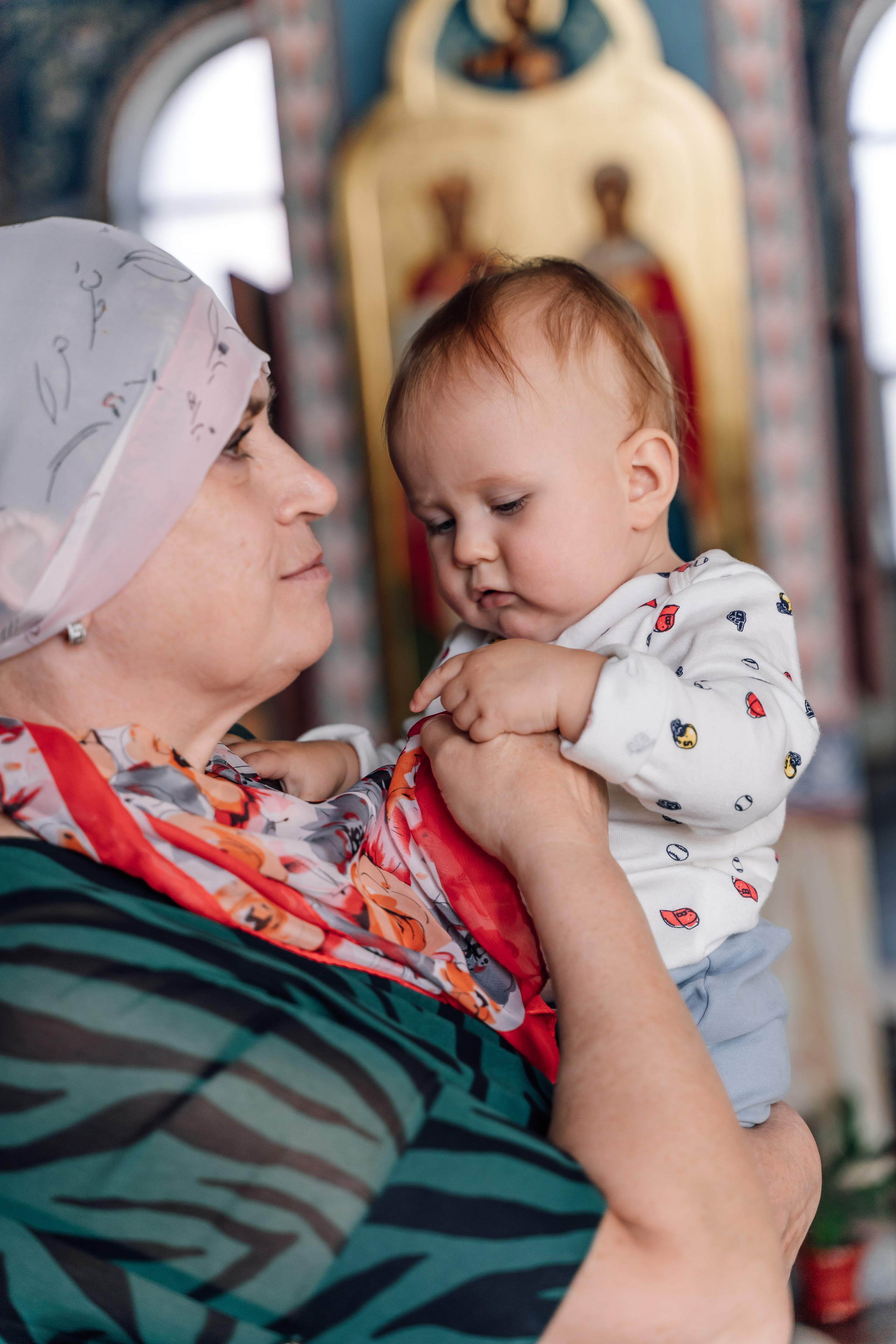 Крещение Матвея. Фотограф Антон Перков