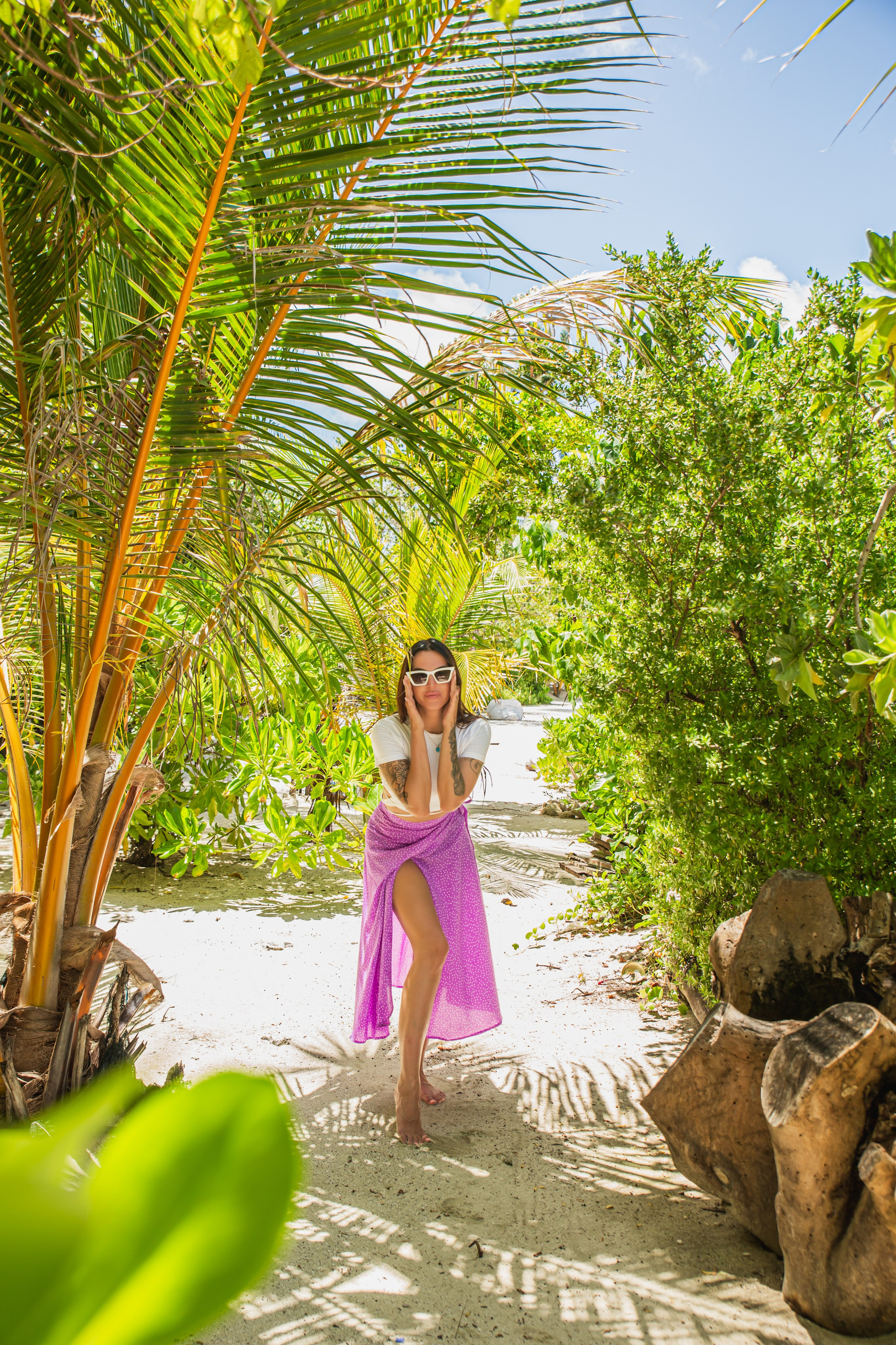 Portrait. Photographer in Maldives