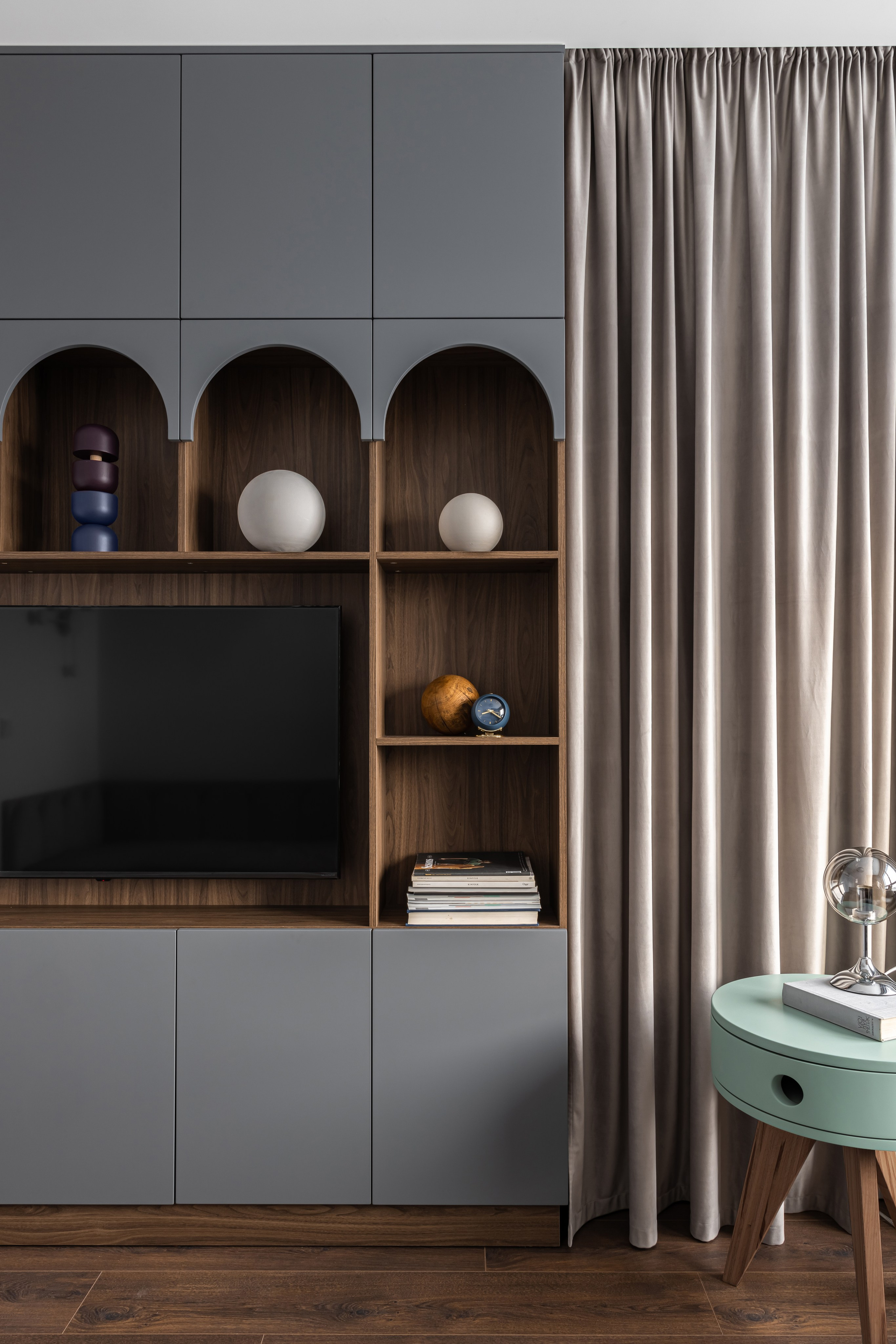 Квартира на Октябрьском. Дизайнер/стилист Анна Исупова. Иван Благушин. Интерьерный и архитектурный фотограф в Москве и Санкт-Петербурге