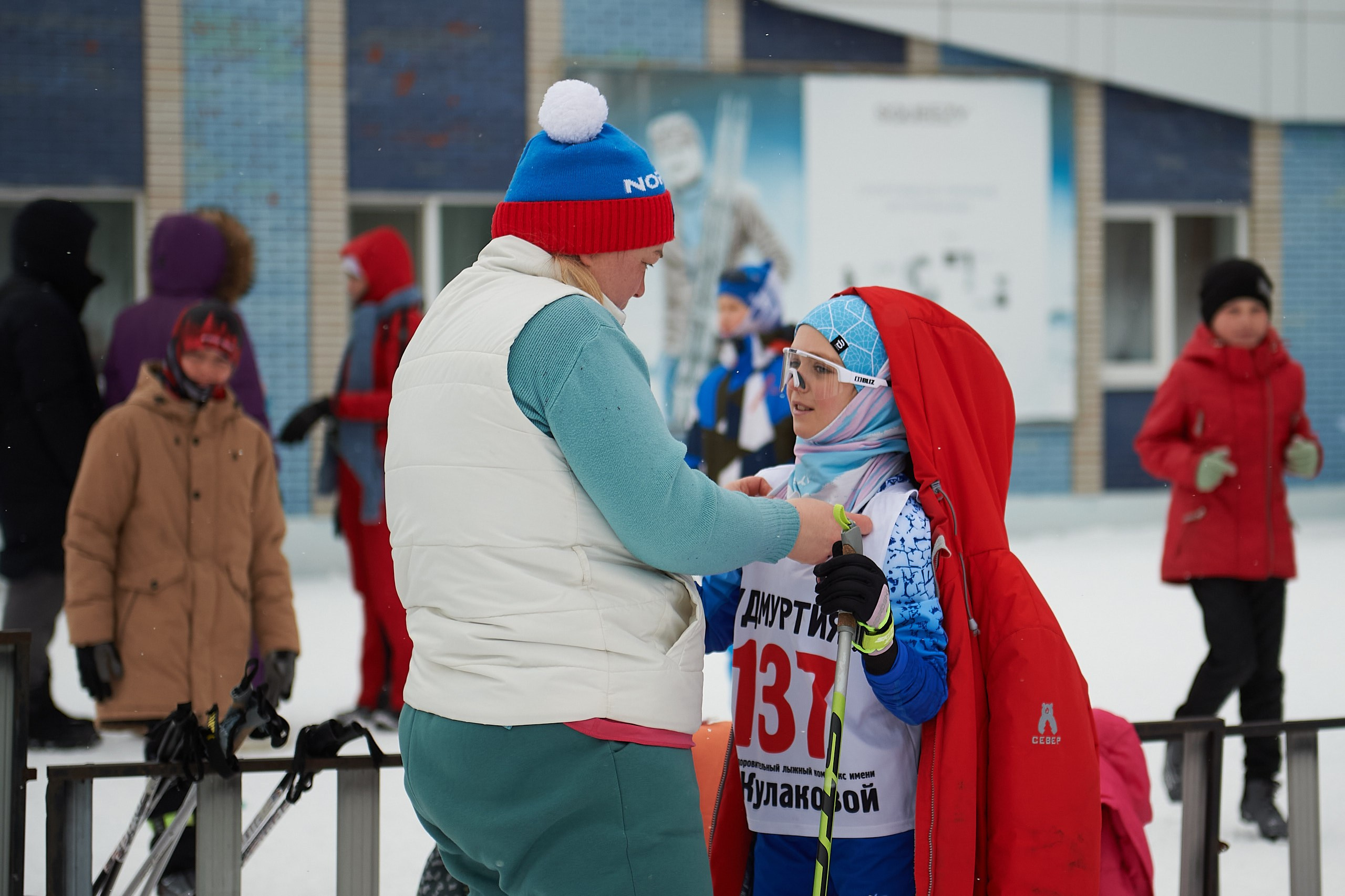 Всероссийские соревнования по лыжным гонкам «Пионерская правда». Ижевс. Спортивный репортажный фотограф в Ижевске Сергей Мерзляков