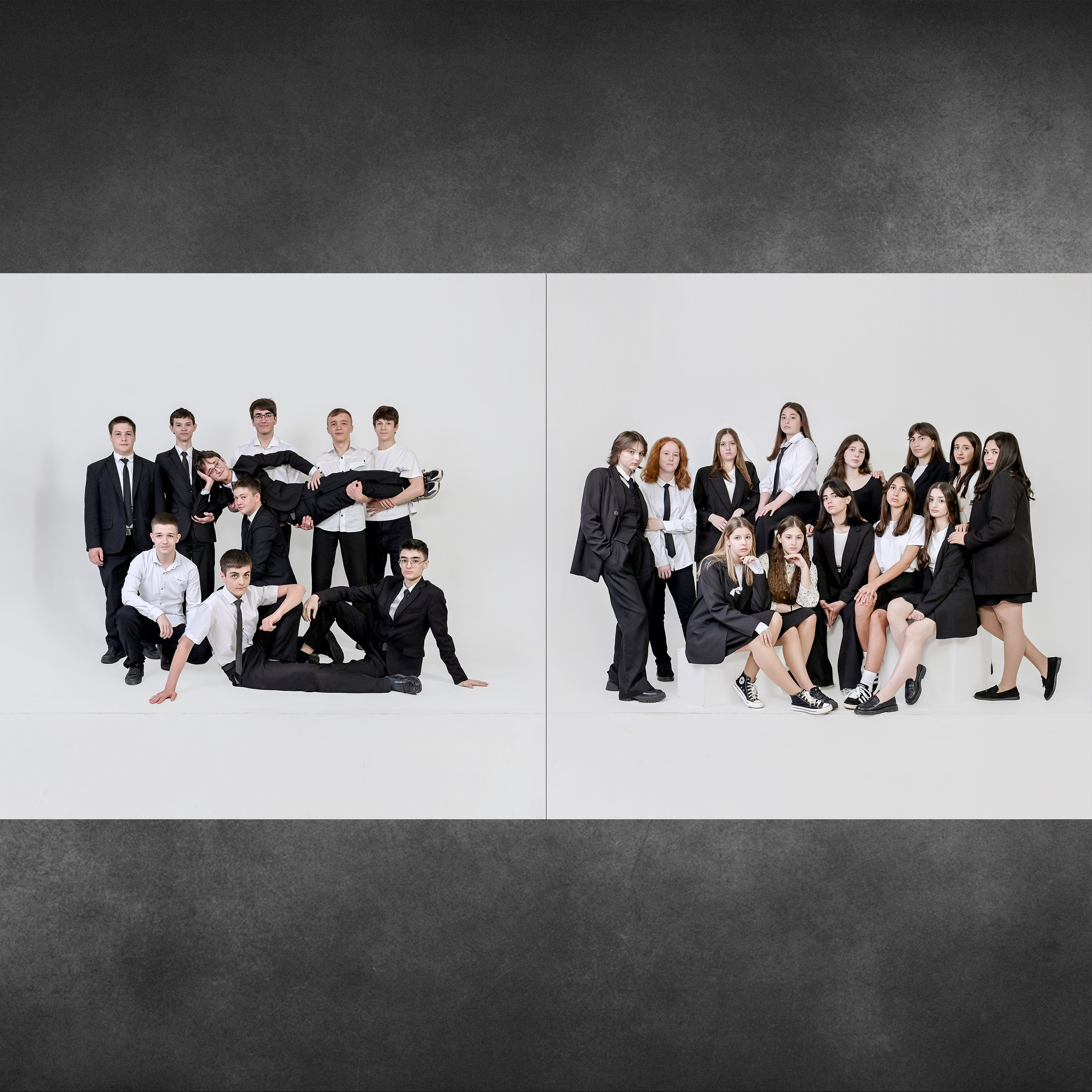 Квадрат 9-11 класс. Первая школьная фотостудия Zoom-Zoom в городе Владикавказ