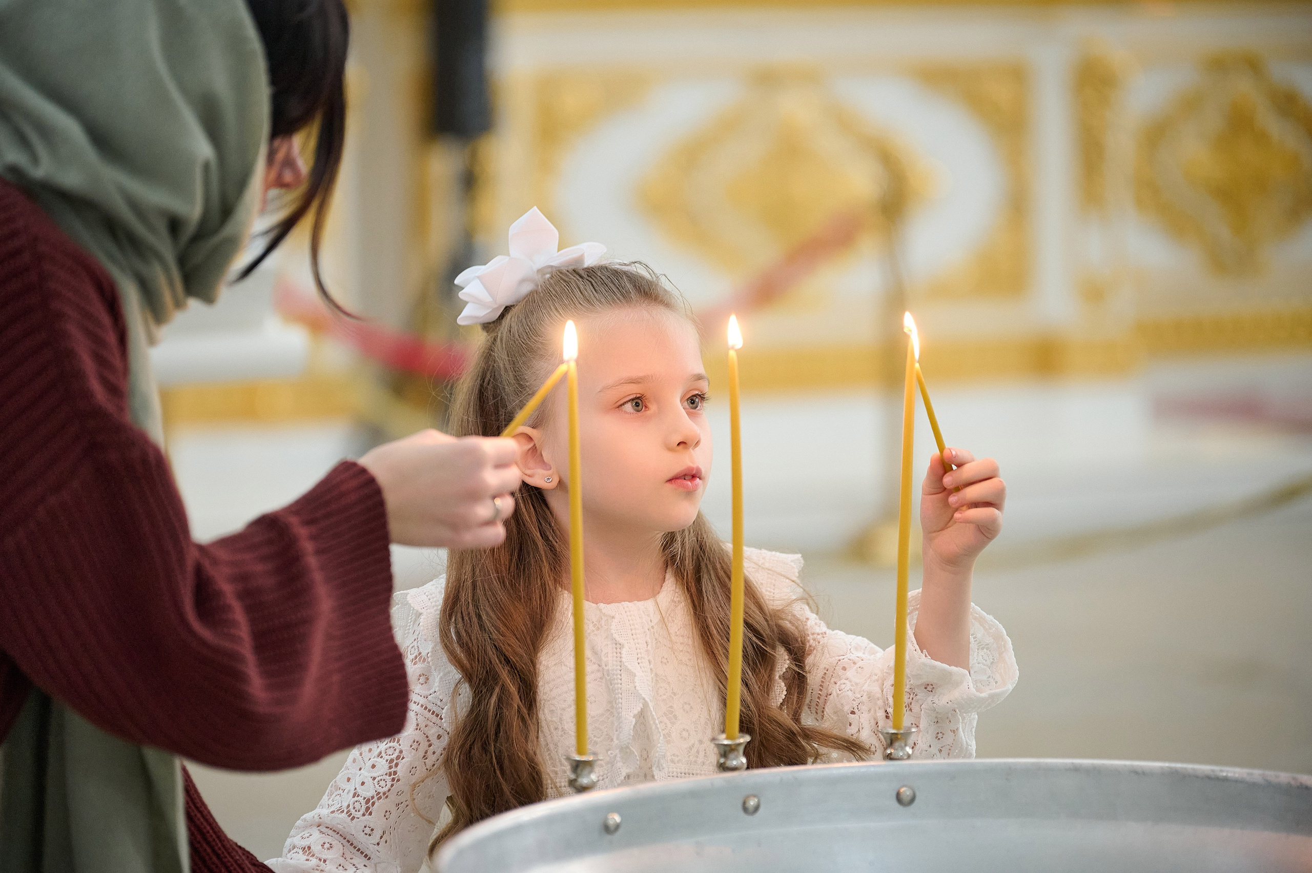 Фотограф на крещение в Санкт-Петербурге