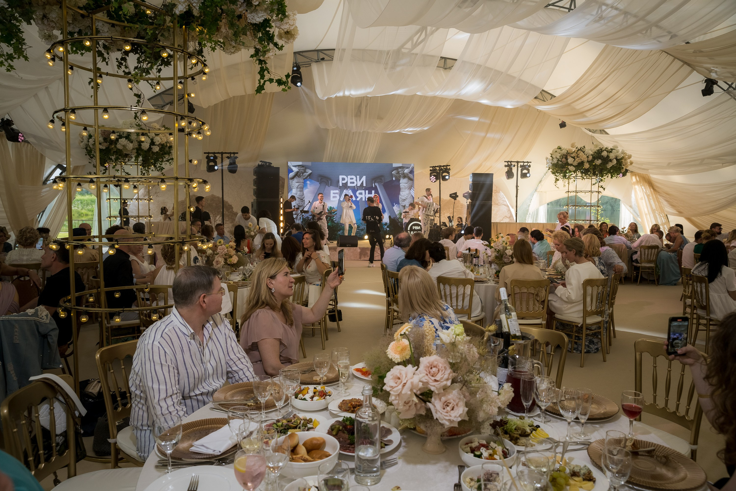 Частный Юбилей Наталья Москоу Кантри Клаб. Репортажный Фотограф Александр Назаров. Москва и М.О