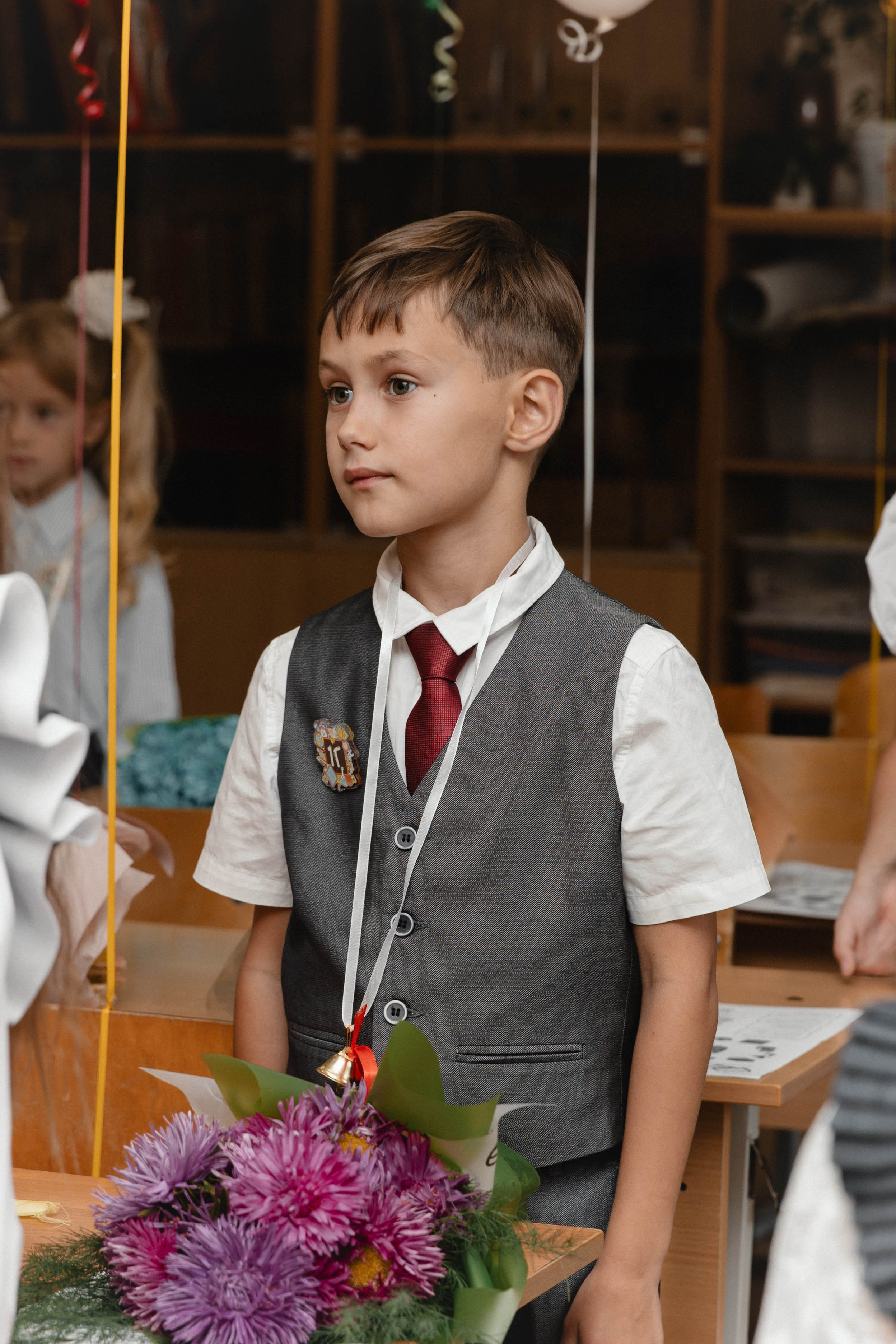 1 сентября МОУ СОШ 187. Семейный и свадебный фотограф Нижний Новгород