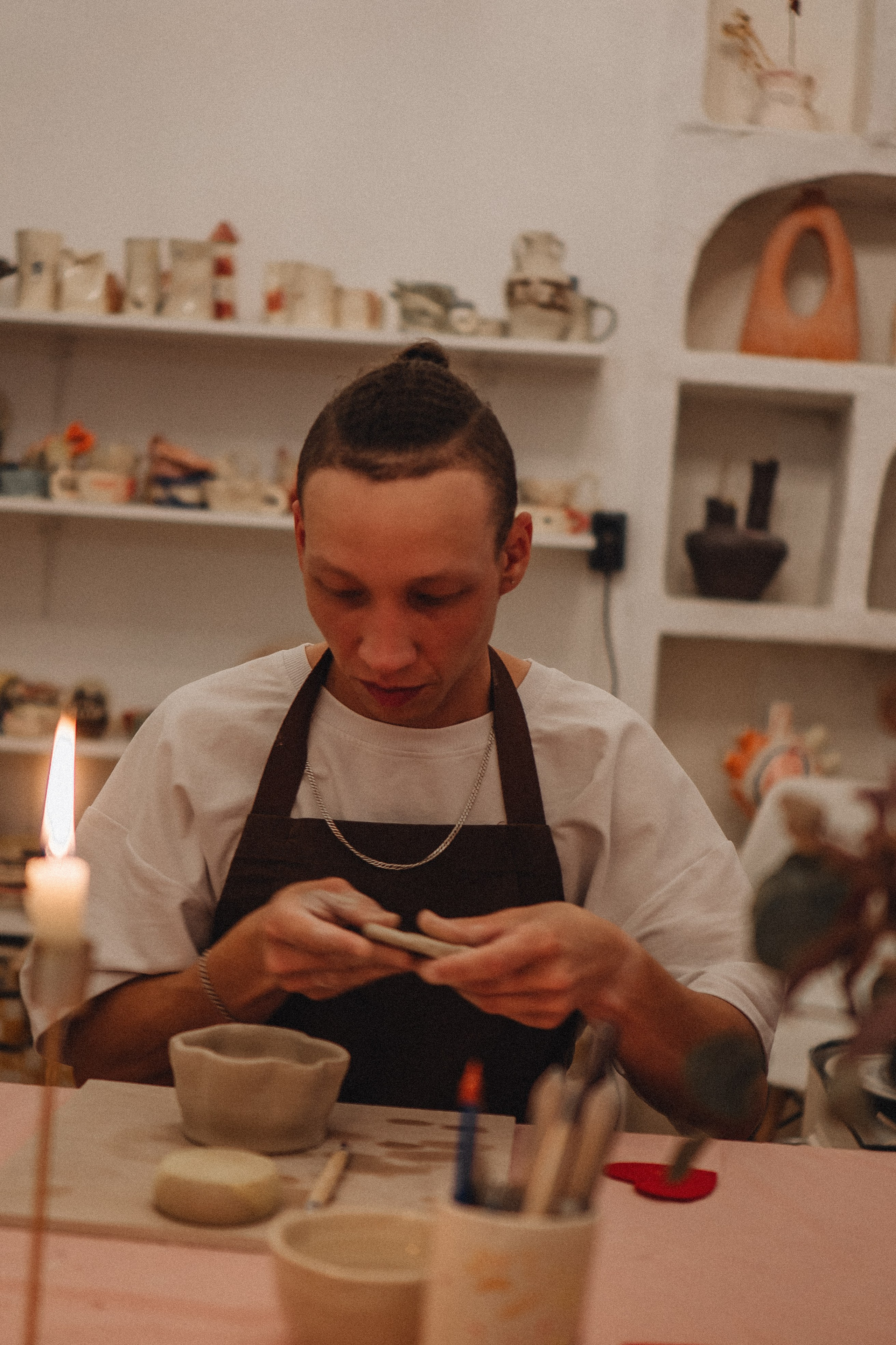 СВИДАНИЕ В ГОНЧАРНОЙ МАСТЕРСКОЙ. Профессиональный фотограф, Санкт-Петербург — Виктория Богомолова