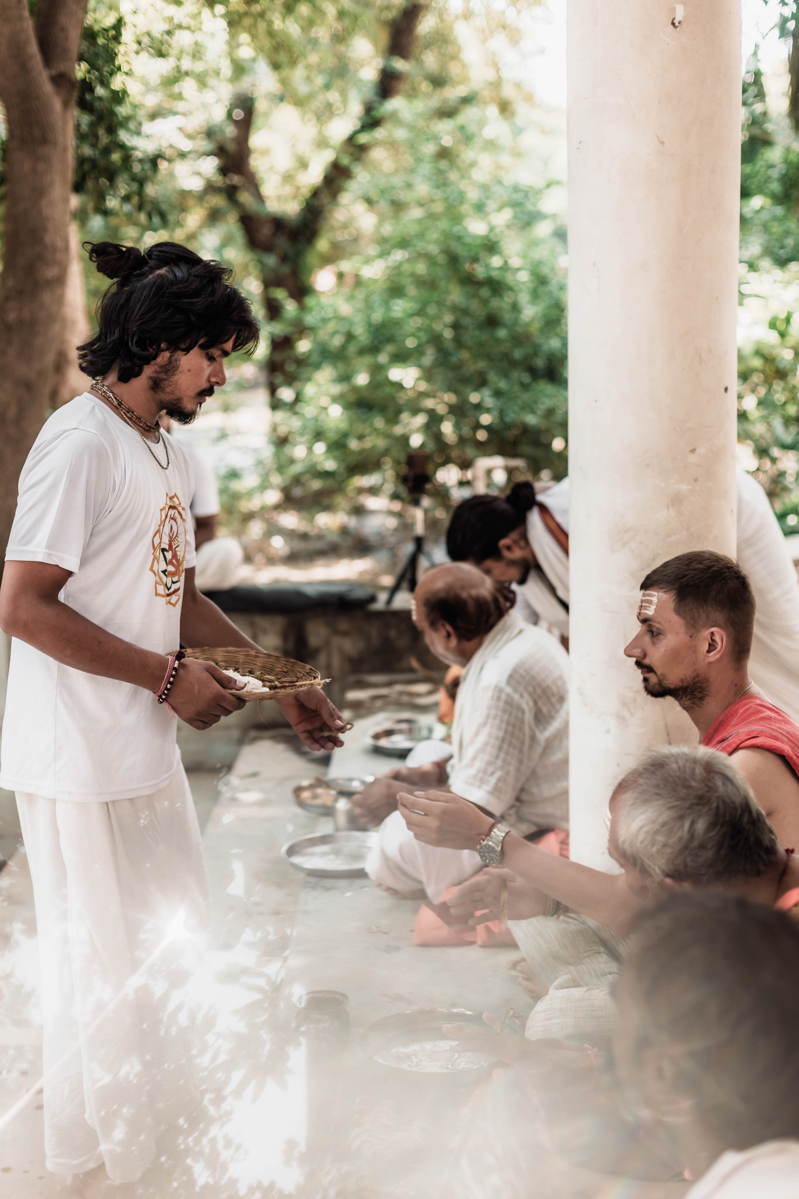 Pitri Paksha yagyas & poojas Devraha Baba ji ashram. Mariam Bagdasaryan