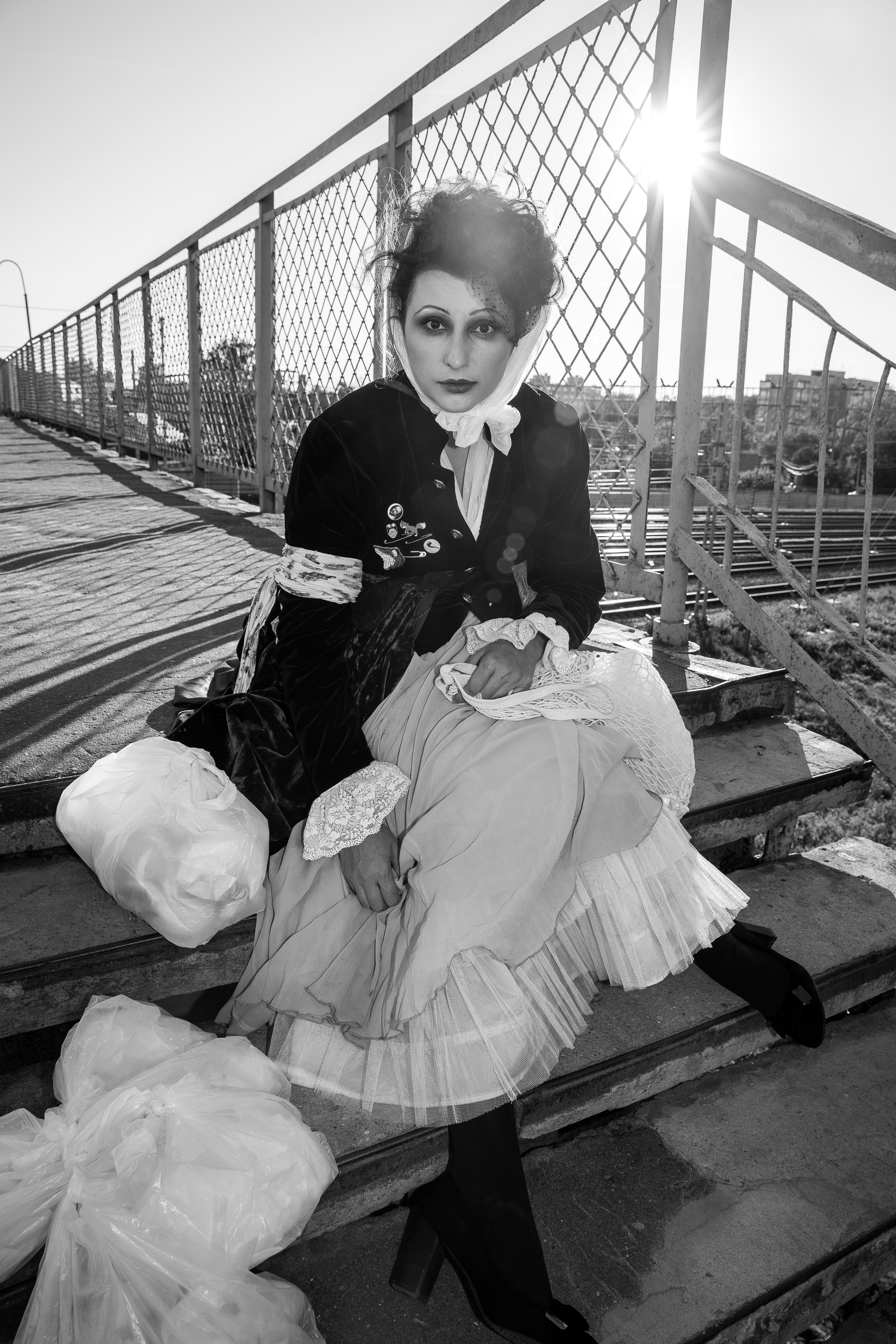 Джамиля. Творческая съемка во дворах Пролетарки. Фотограф в Твери Лагодная Яна