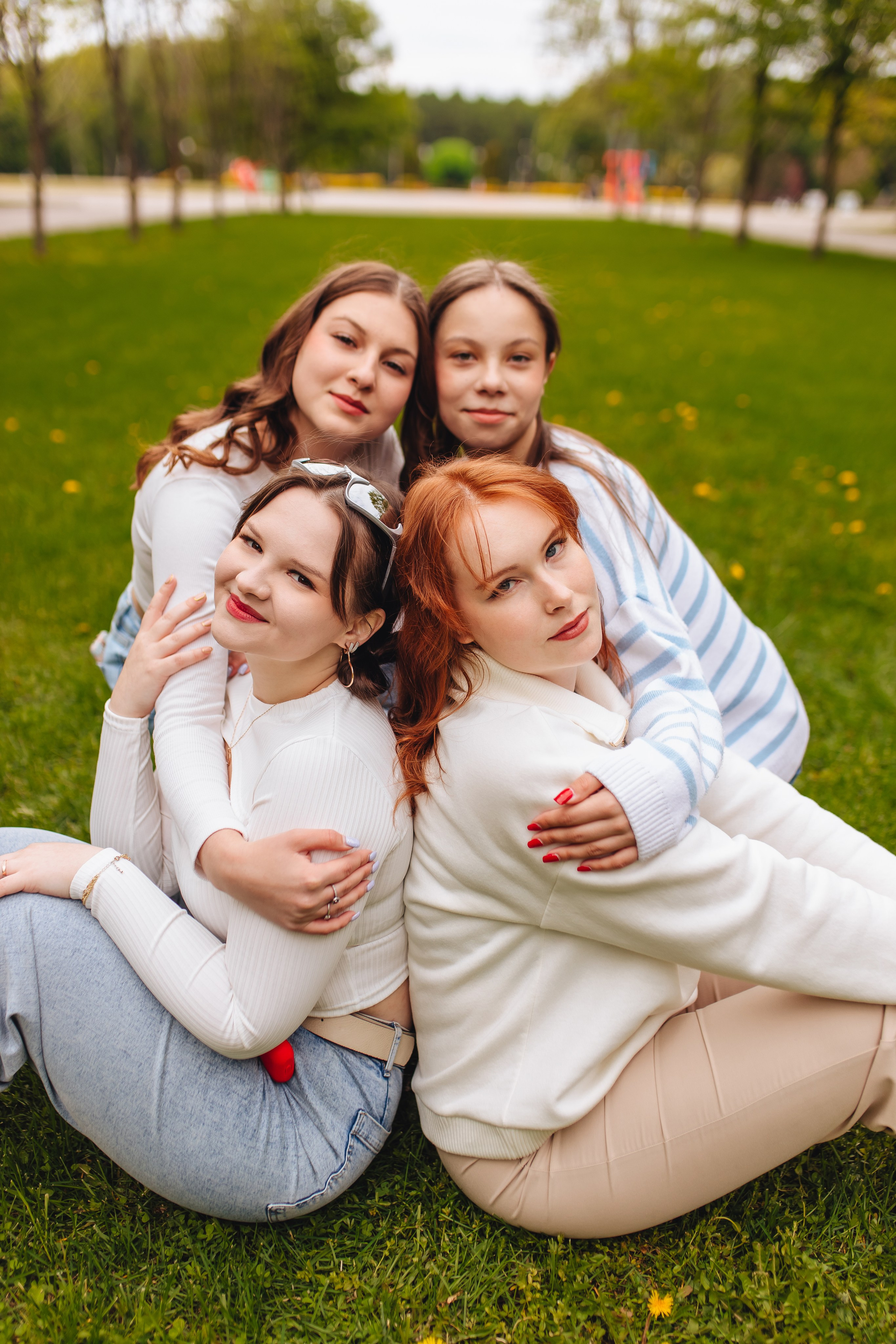 11 класс в парке. Свадебный и семейный фотограф в Туле и области Маша Костина