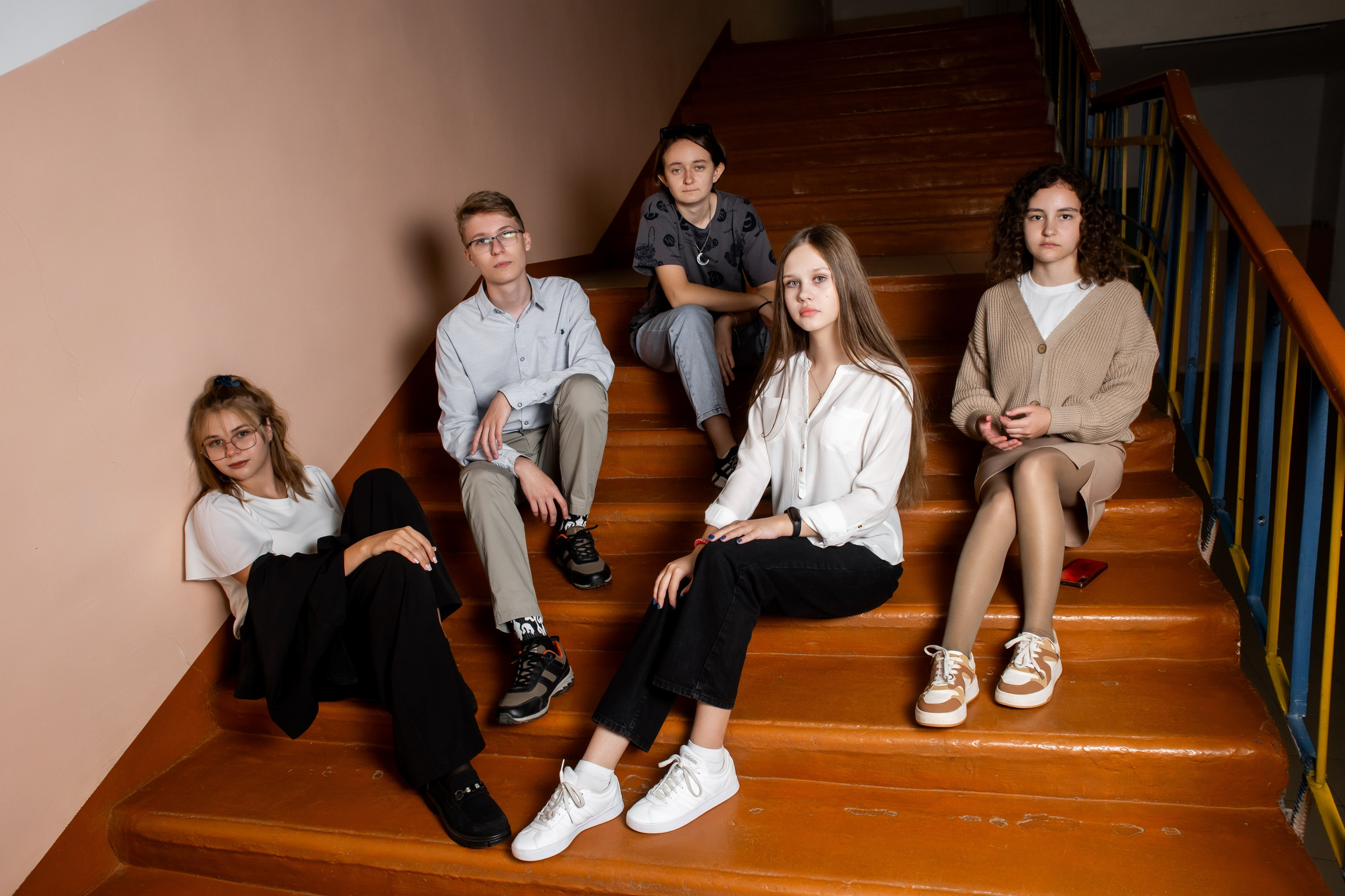 Групповая сьемка в школе. Ольга Плаксина фотограф в Саратове