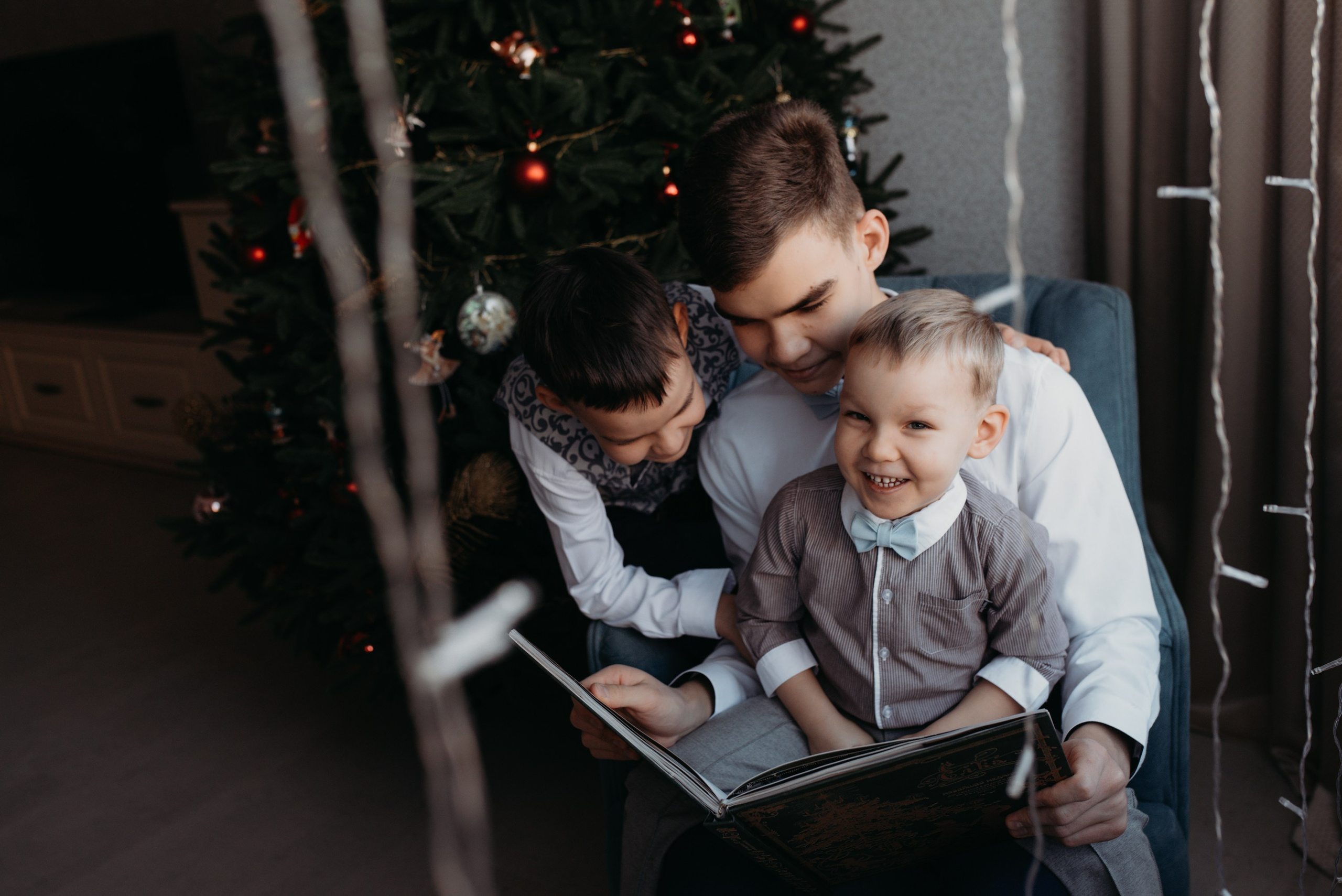 Юлия, Алексей, Тихон, Трофим и Потап. Семейный и детский фотограф в Новосибирске и Краснообске — Анна Ким