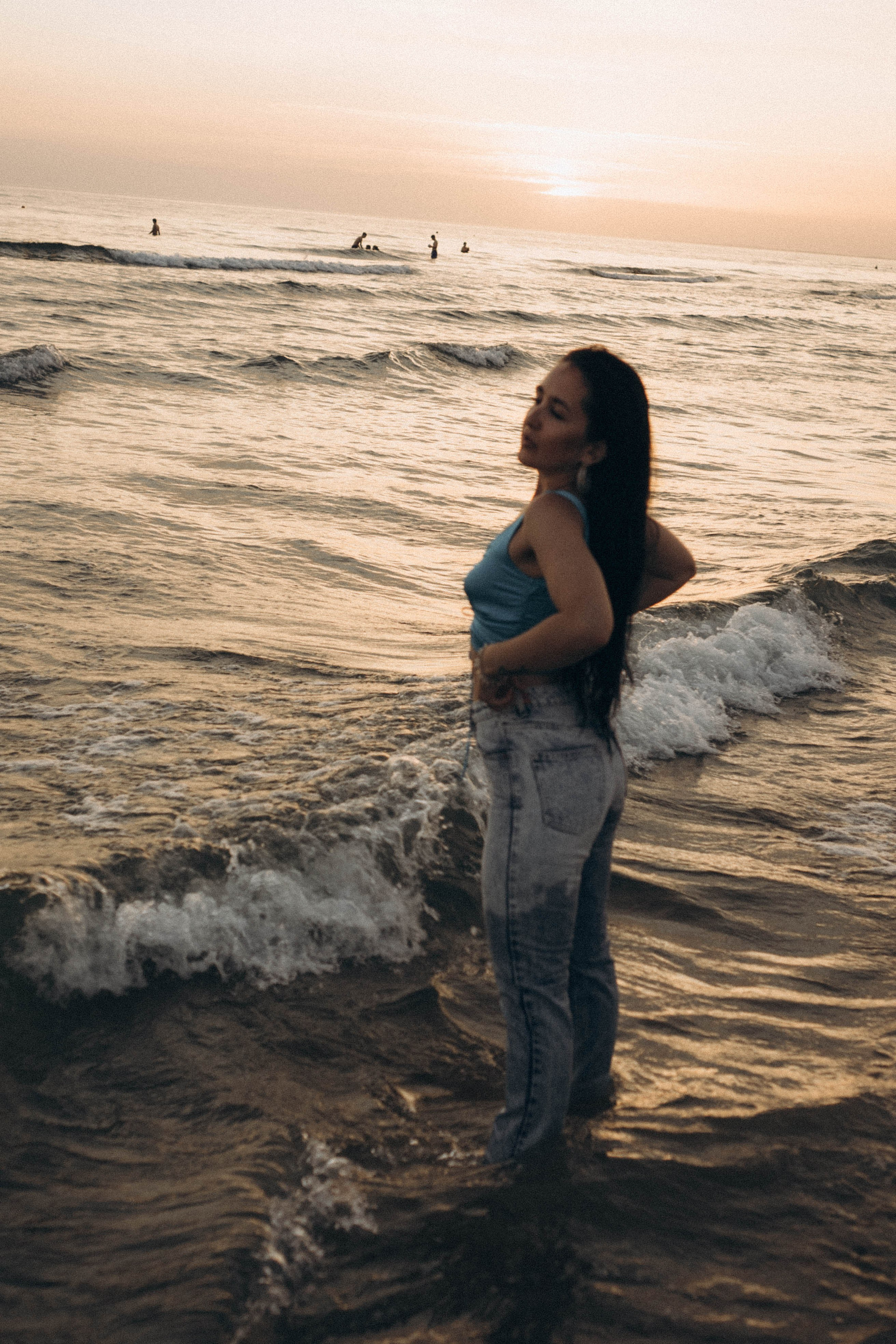 Июльский вечер на берегу черного моря. Профессиональный фотограф, Санкт-Петербург — Виктория Богомолова